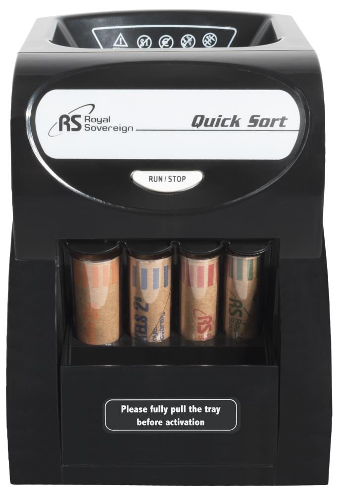 Royal Sovereign Electric Coin Sorter - Fast Operation, Large Capacity,  Hassle-Free - Black/Plastic in the Cash & Coin Counters department at