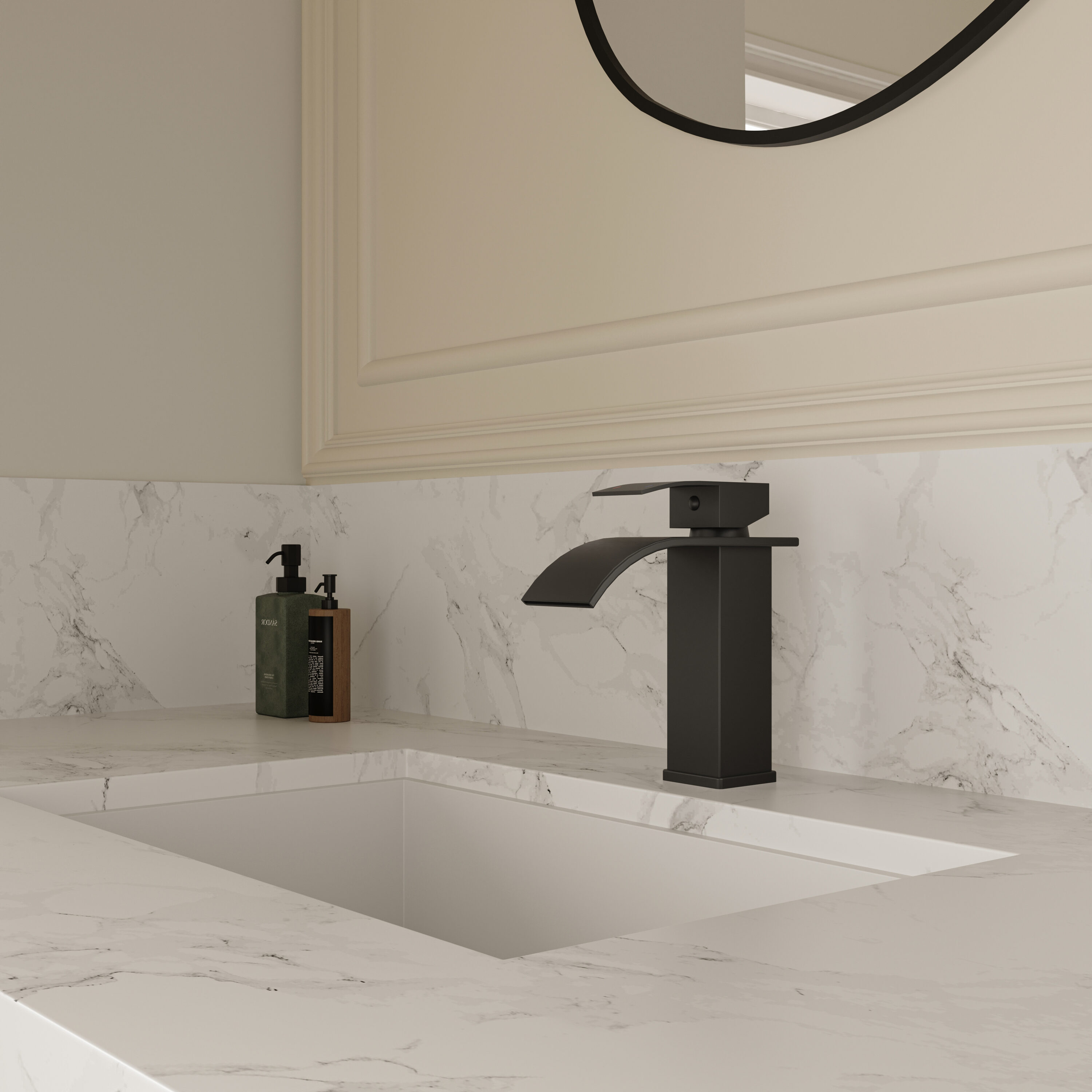 BWE A-96021B-SS Lavatory-Faucets - View #4