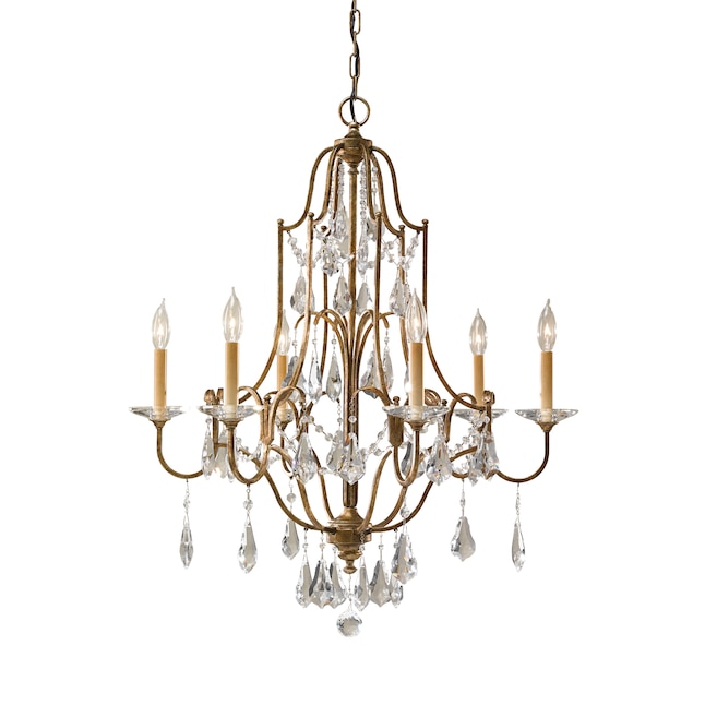 Feiss Valentina 6 Light Oxidized Bronze, Chandelier Meaning In Spanish