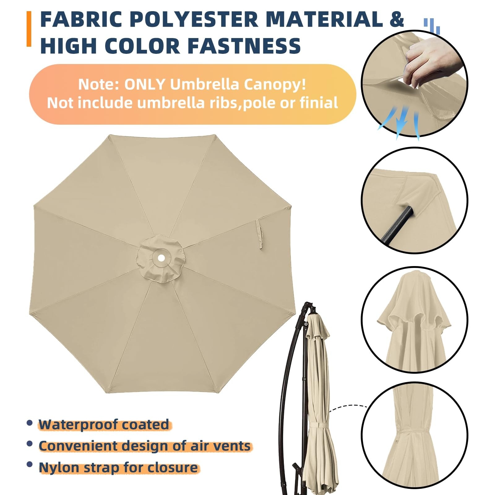 ITOPFOX LIT0506P25 Patio-Umbrella-Accessories - View #5