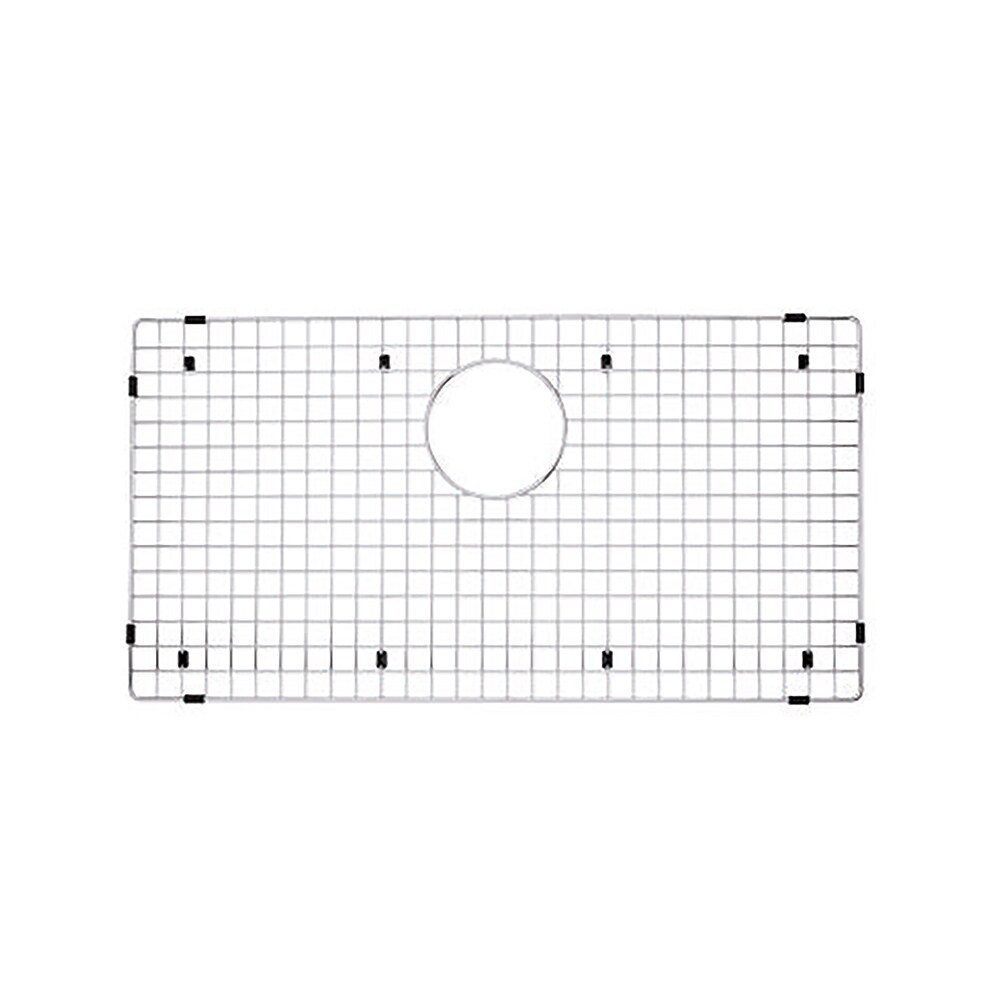 BLANCO 221-206 14.57-in x 27.56-in Back Center Drain Stainless Steel Sink Grid