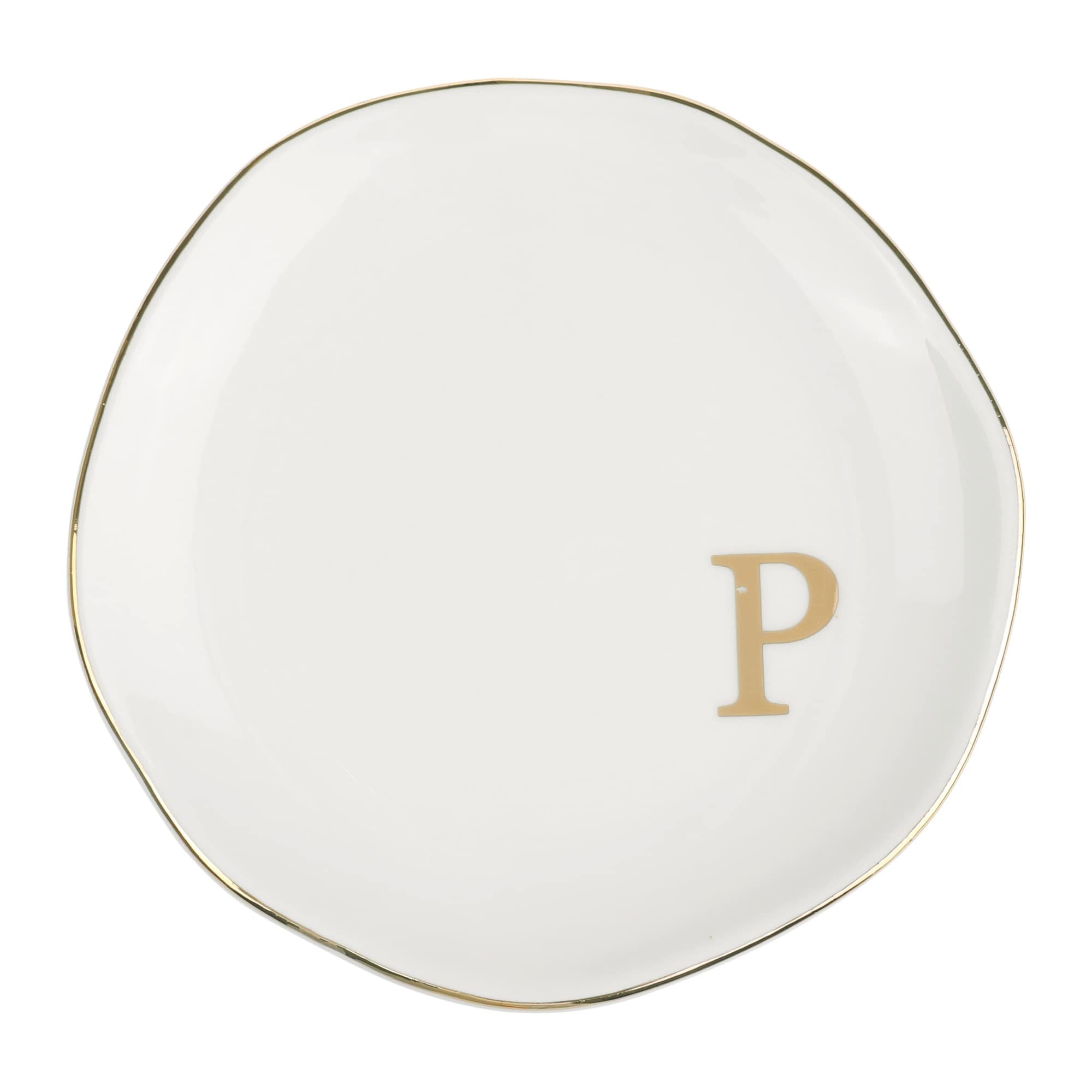 Unique Bargains Ceramic Jewelry Tray Decorative Trinket Ring Dish for Organizing Earrings Necklaces Bracelet Watch Keys Birthday Gifts for Women P White