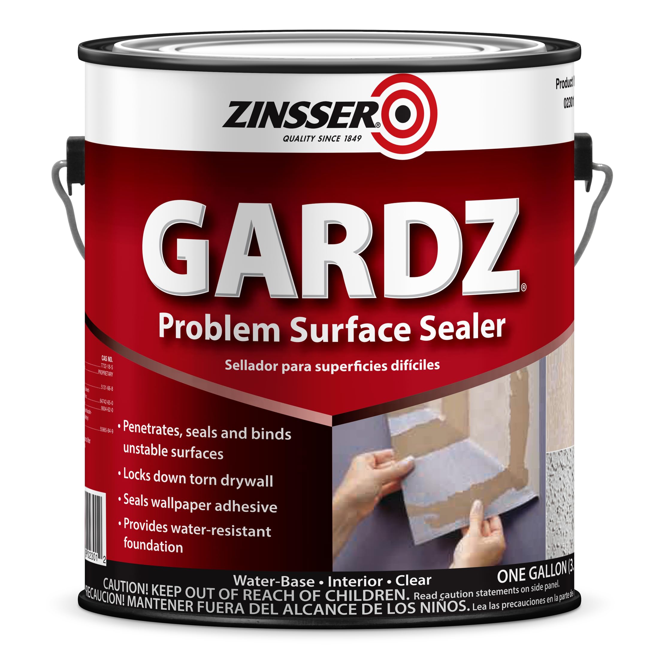 Zinsser  Gardz Problem Surface Sealer Clear 1 Gallon