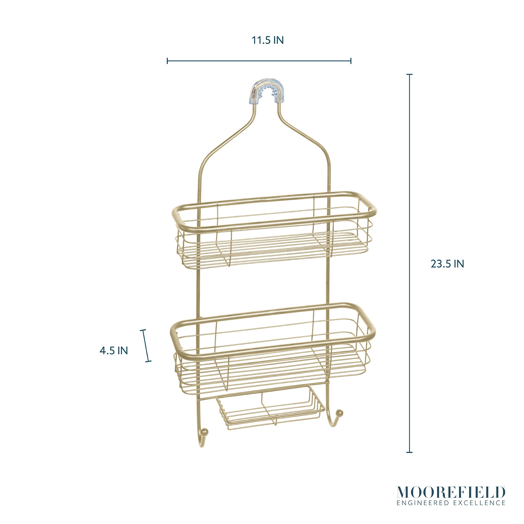 Moorefield SC422GLD Hanging-Shower-Caddies - View #3