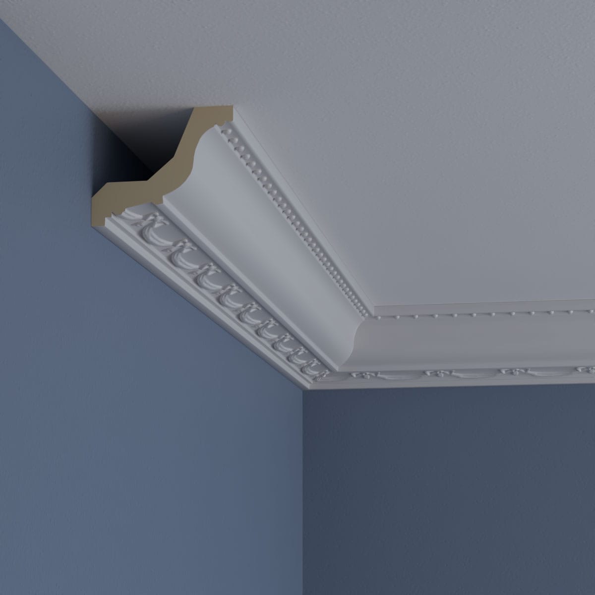 Ekena Millwork MLD03X03X04FE-CASE-2 Crown-Moulding - View #10
