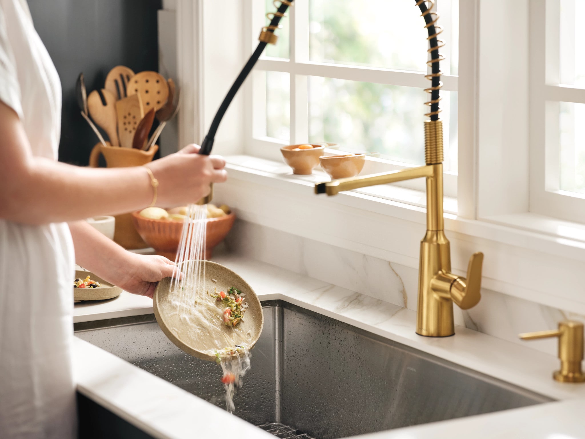Moen 87807BG Kitchen-Faucets - View #8