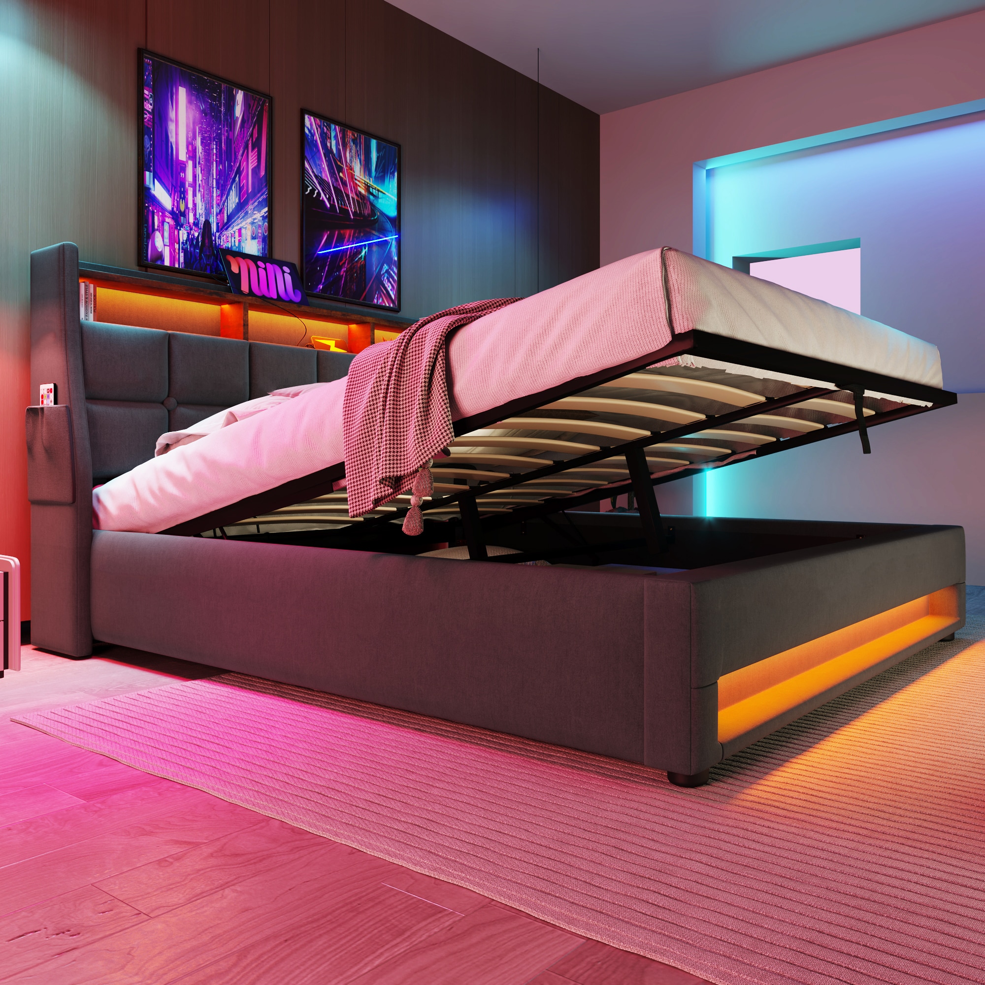 SINOFURN SYC470007GY beds - View #12