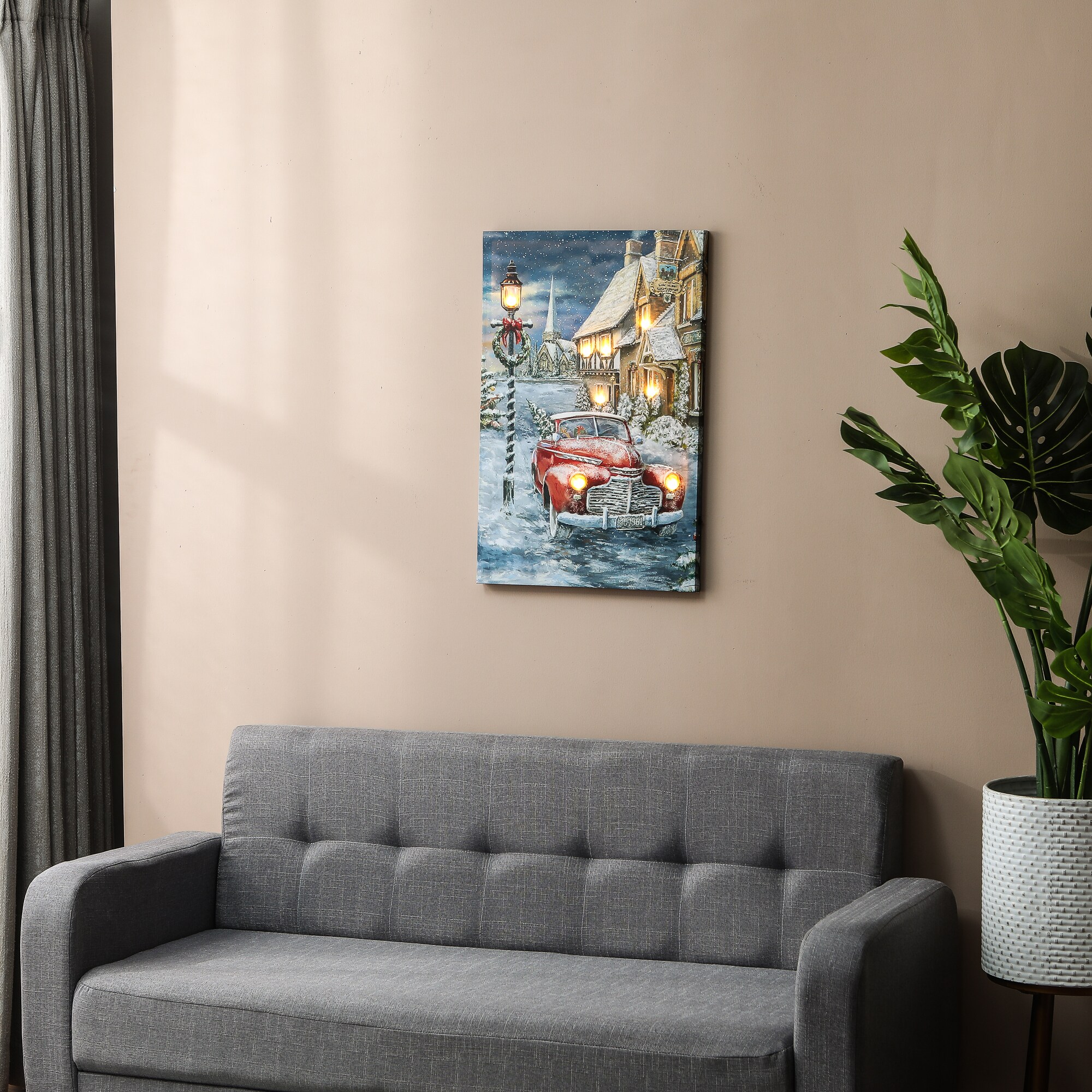 LuxenHome WHA653 Table-Christmas-Decorations - View #3