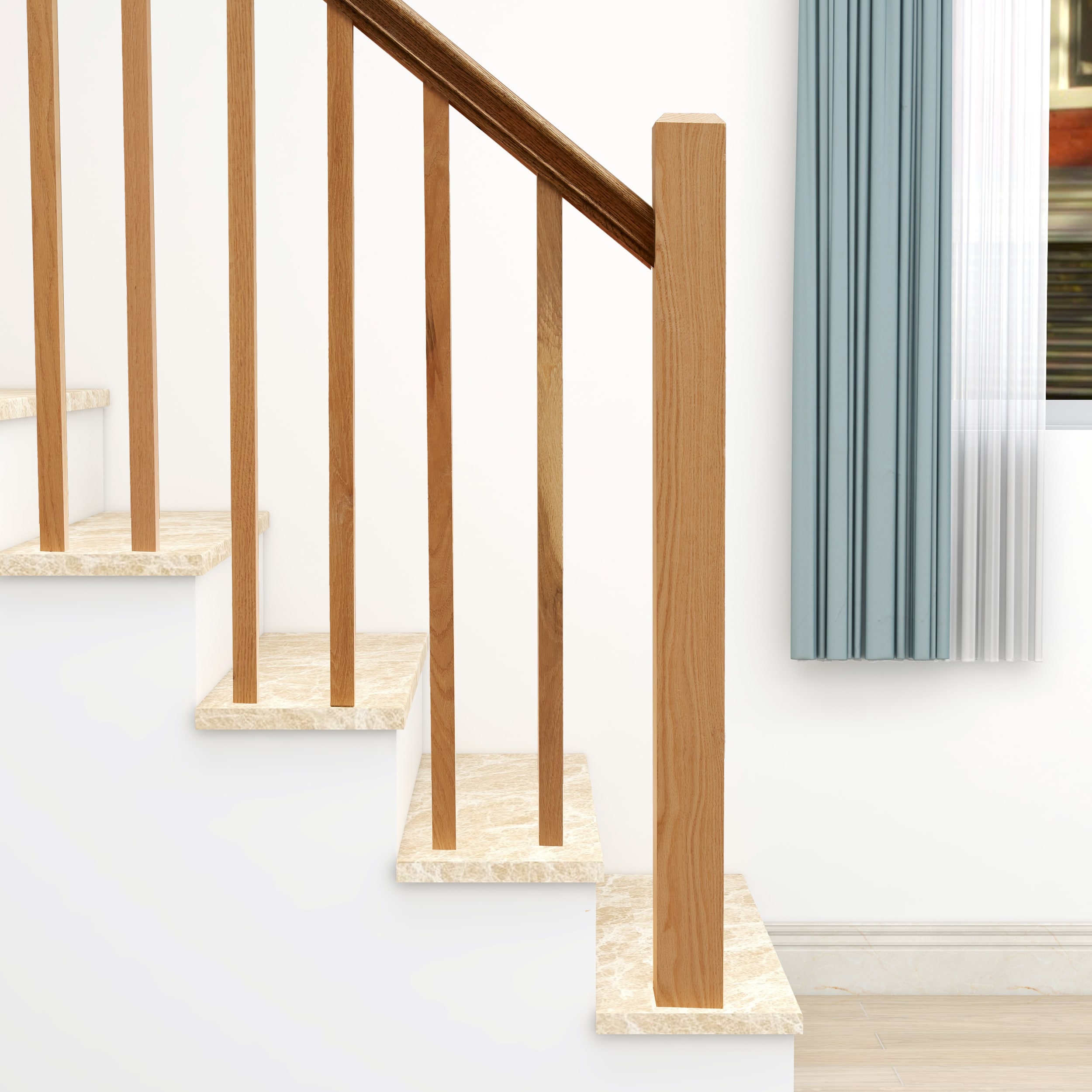 RELIABILT WG10041OAK Interior-Stairpart-Balusters - View #4