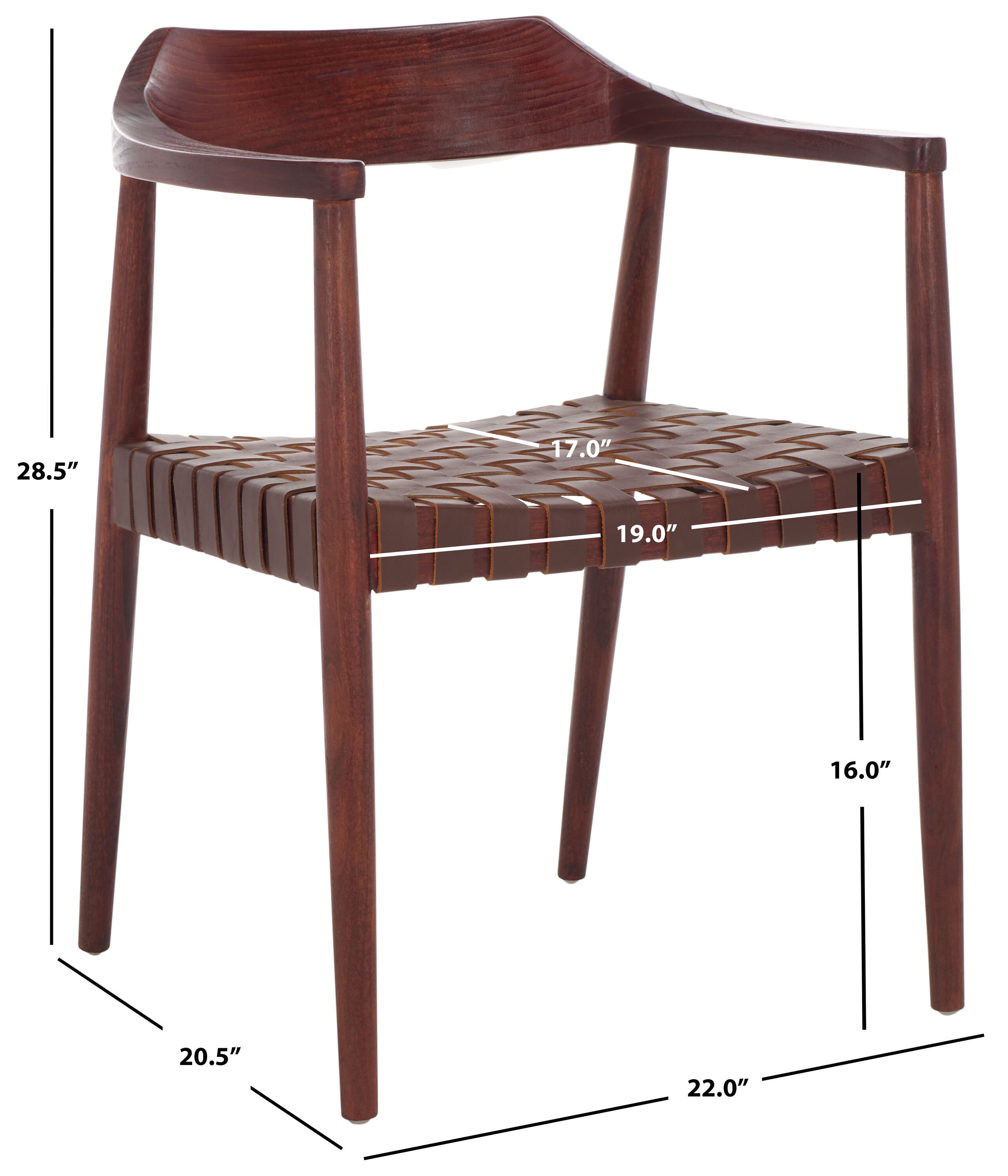 Safavieh ACH1202C chairs - View #5