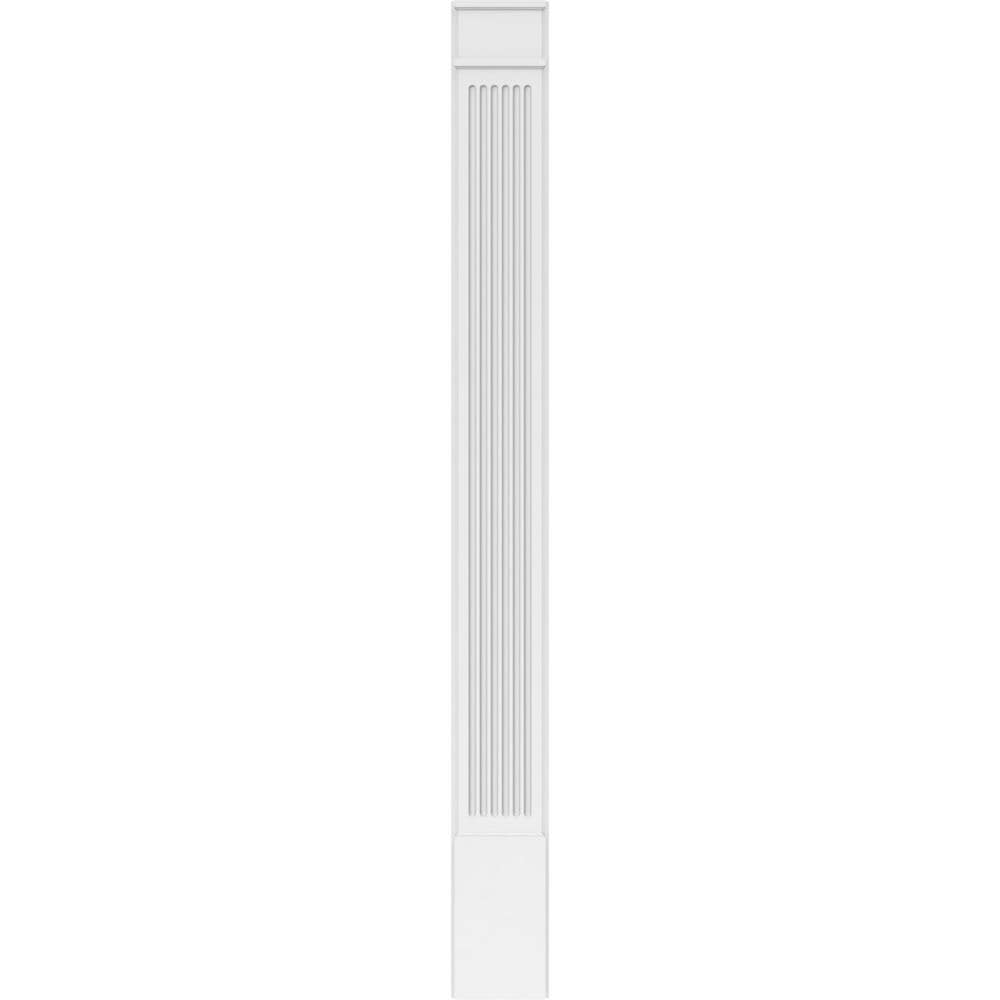 Ekena Millwork PILP10X102FL02-2 Entry-Door-Casing-Accents - View #3