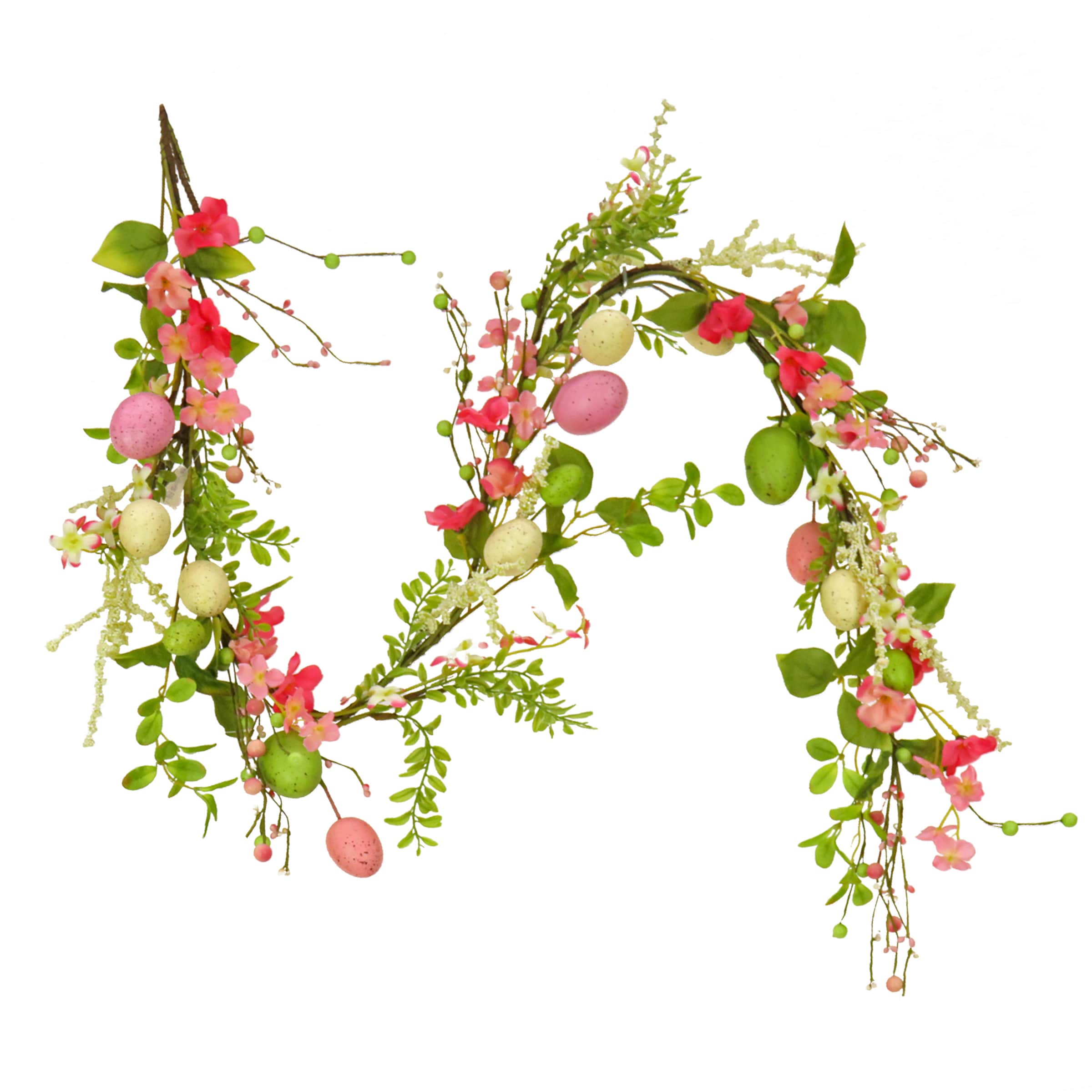National Tree Company RAE-EA8A55776-1 3-in H Easter Garland
