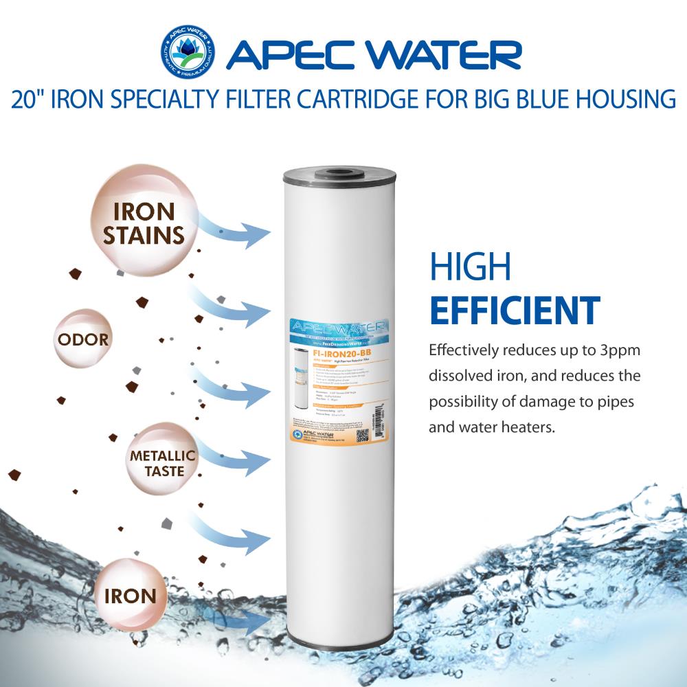 APEC Water FI-IRON20-BB Replacement-Water-Filters-Cartridges - View #2