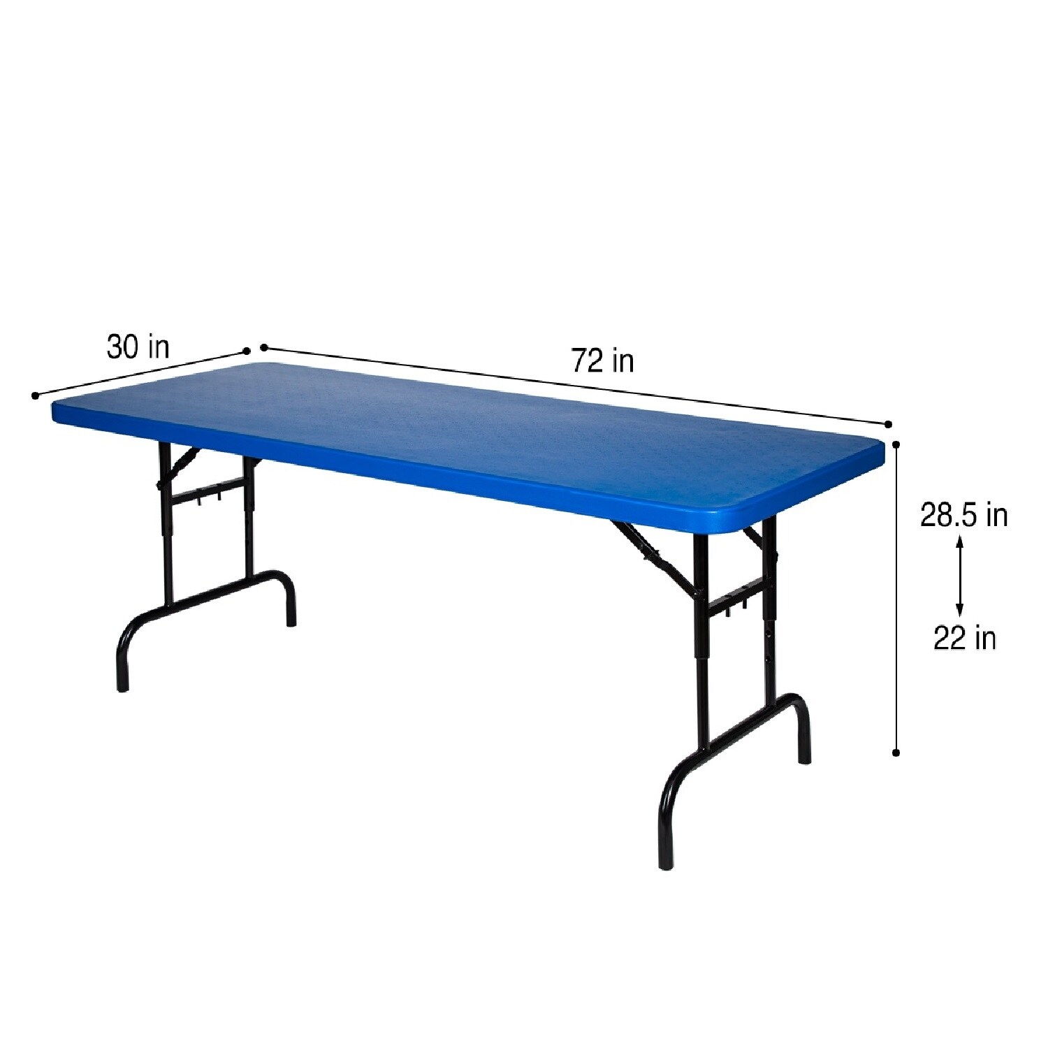 37 Wide Replacement Wishbone Style Steel Folding Table Legs - 2