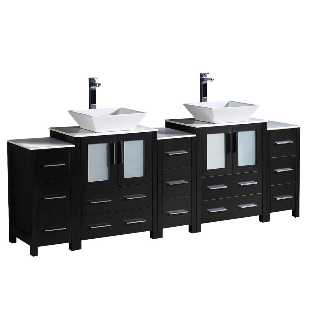 Fresca FCB62-72ES-CWH-V Bath-Vanity-Combo - View #2
