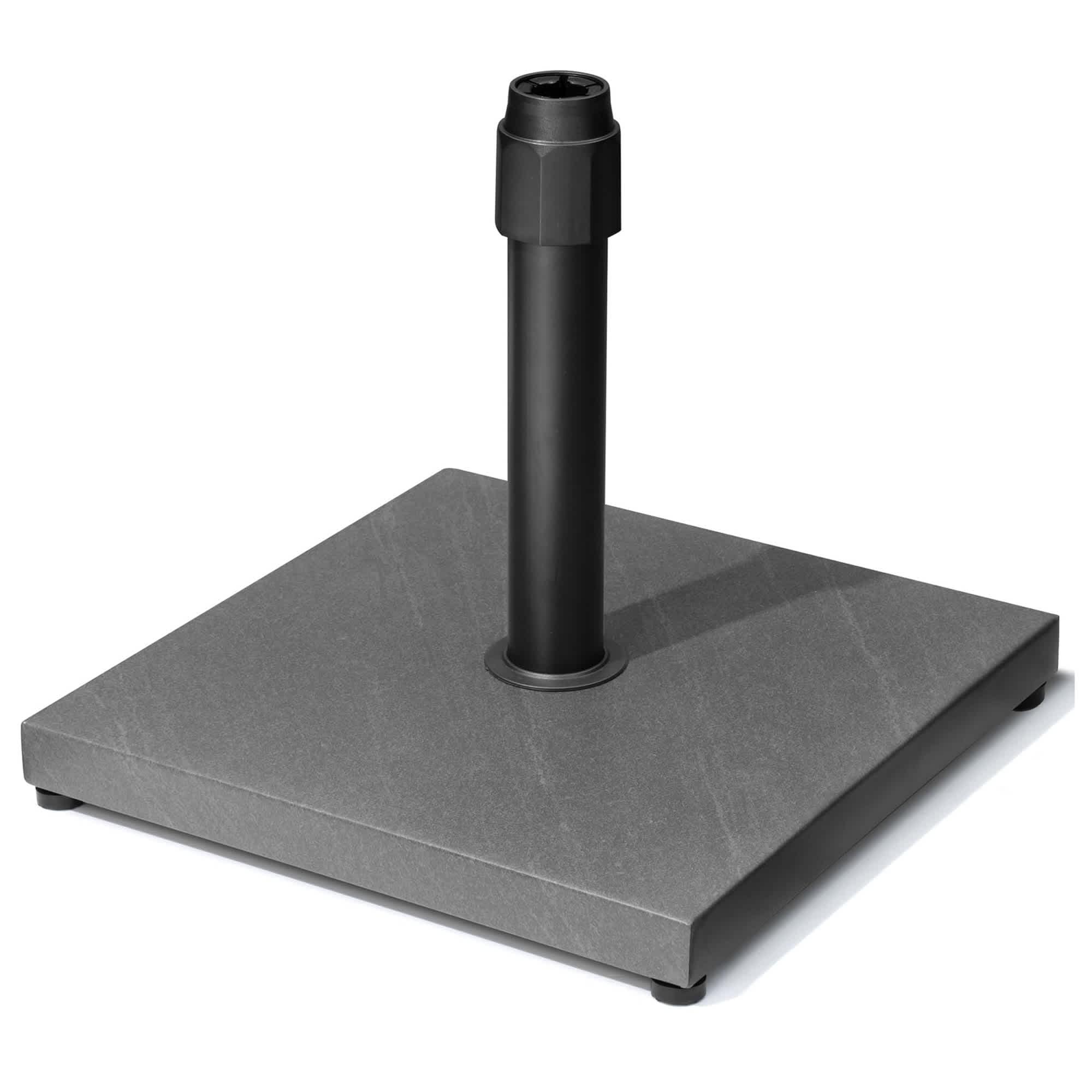 Aoibox -  45lb Heavy Duty Patio Umbrella Base Concrete Filled Outdoor Stand Fits 1.4 to 1.9 Inch ...