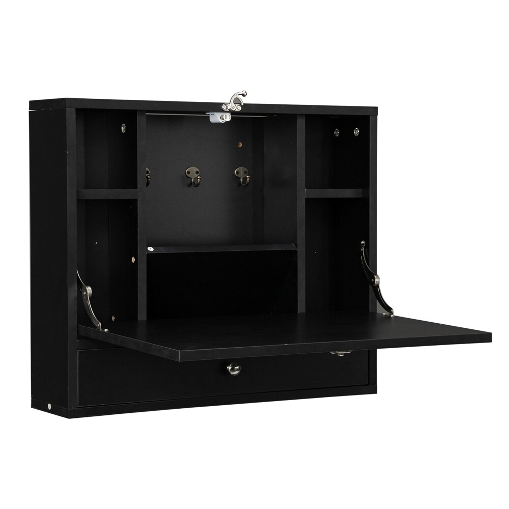 Winado 237743398792 Computer Desk 23.62-in Black Modern/Contemporary Computer desk