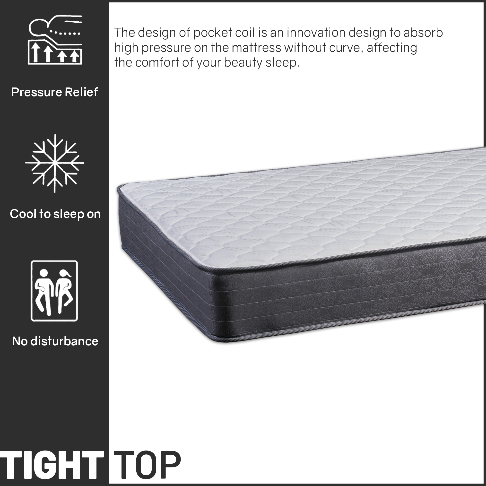 Glance PC100-4/6-1 Mattresses-Boxsprings - View #5