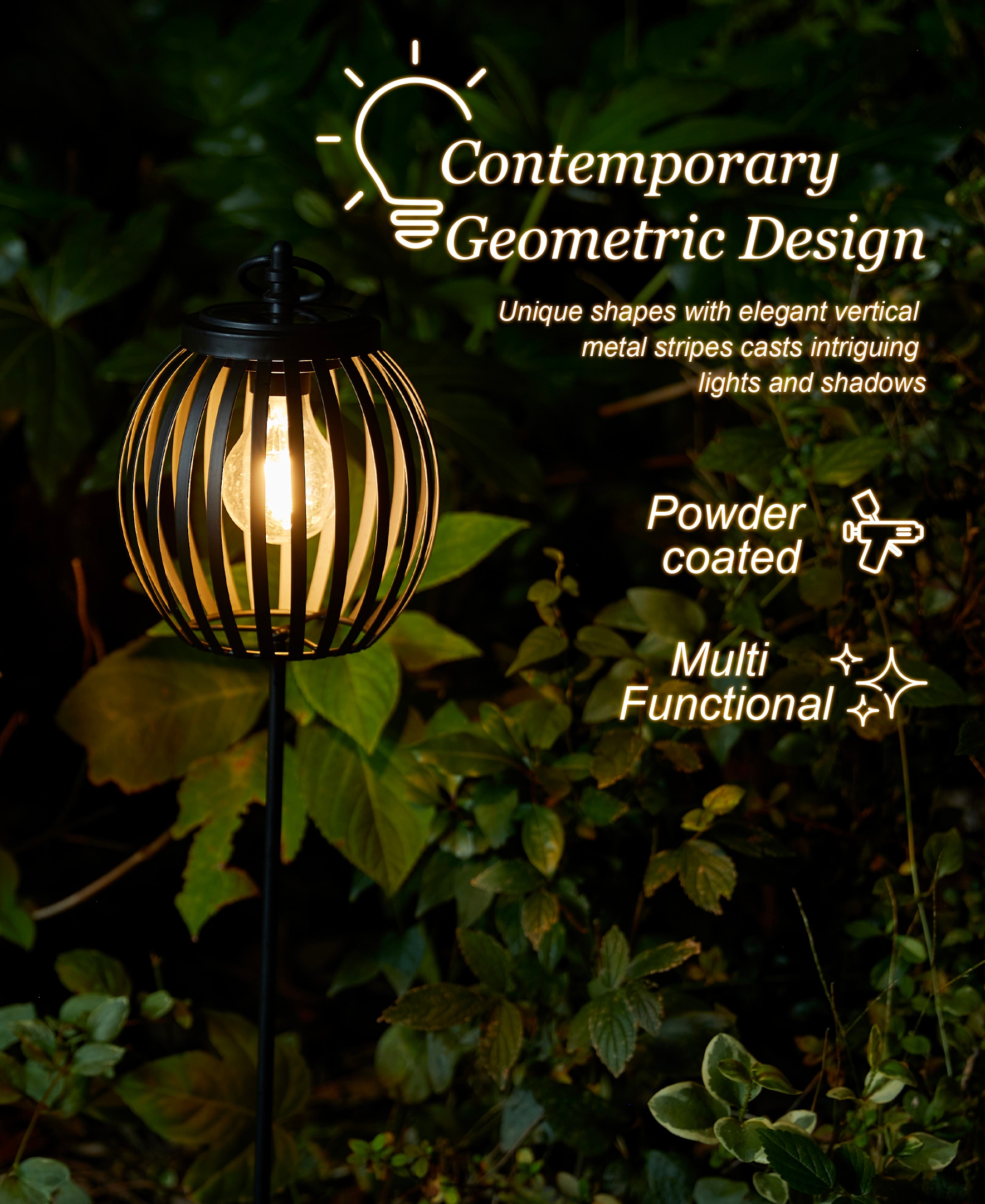 Glitzhome 2023300090 Bulb-Planters - View #4
