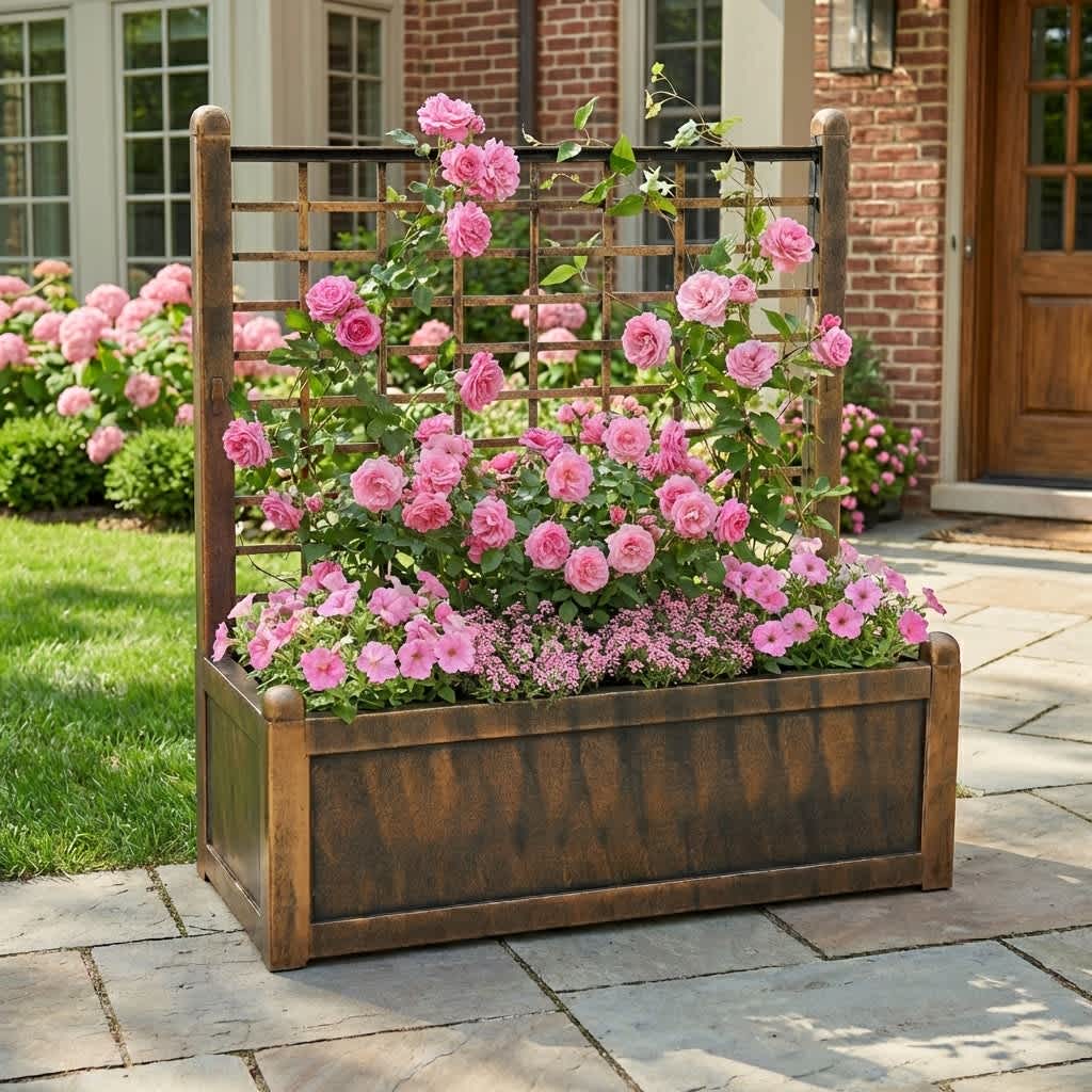 BrylaneHome 196391637021 Garden-Trellis - View #4
