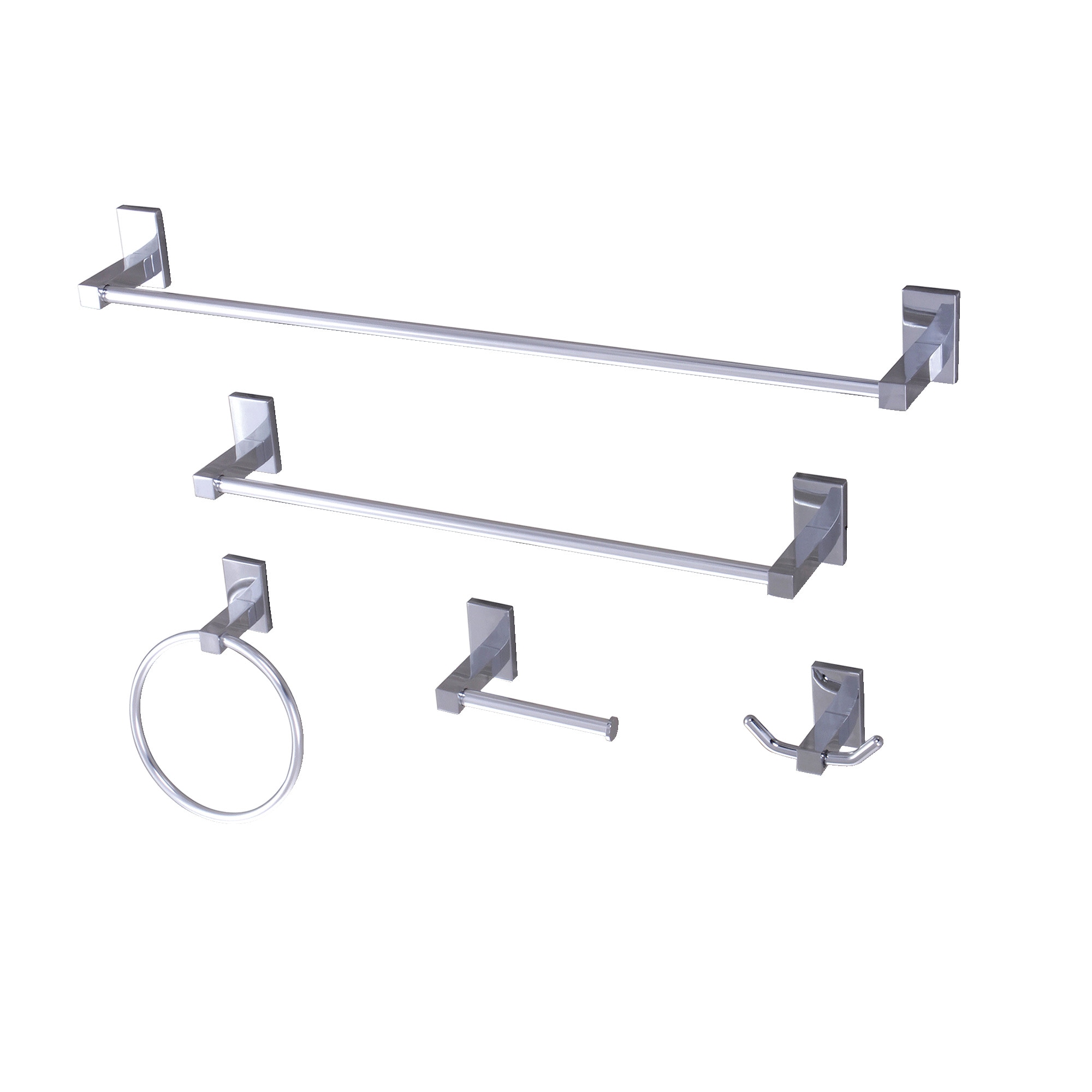 Continental Chrome Decorative Bathroom Hardware Sets at Lowes.com