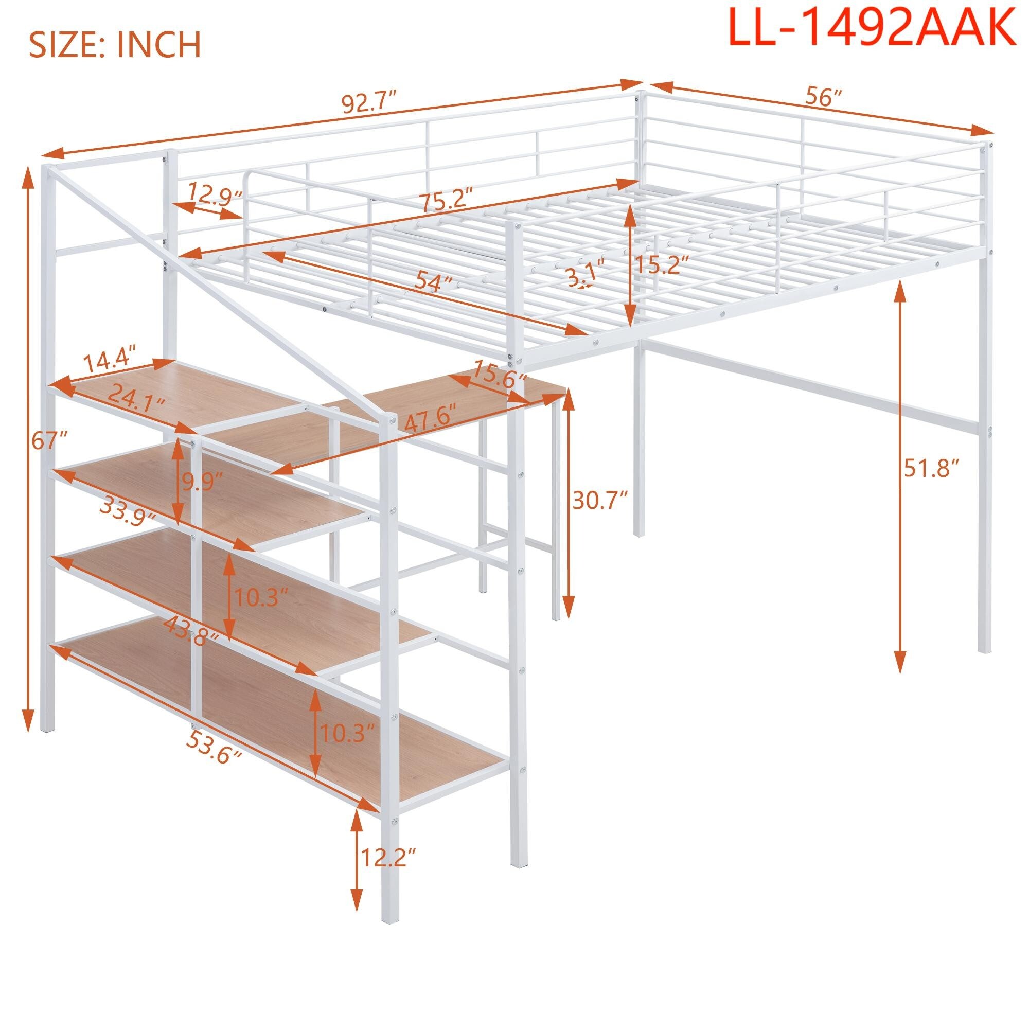 Yiekholo LL-1492AAK Bunk-Beds - View #8