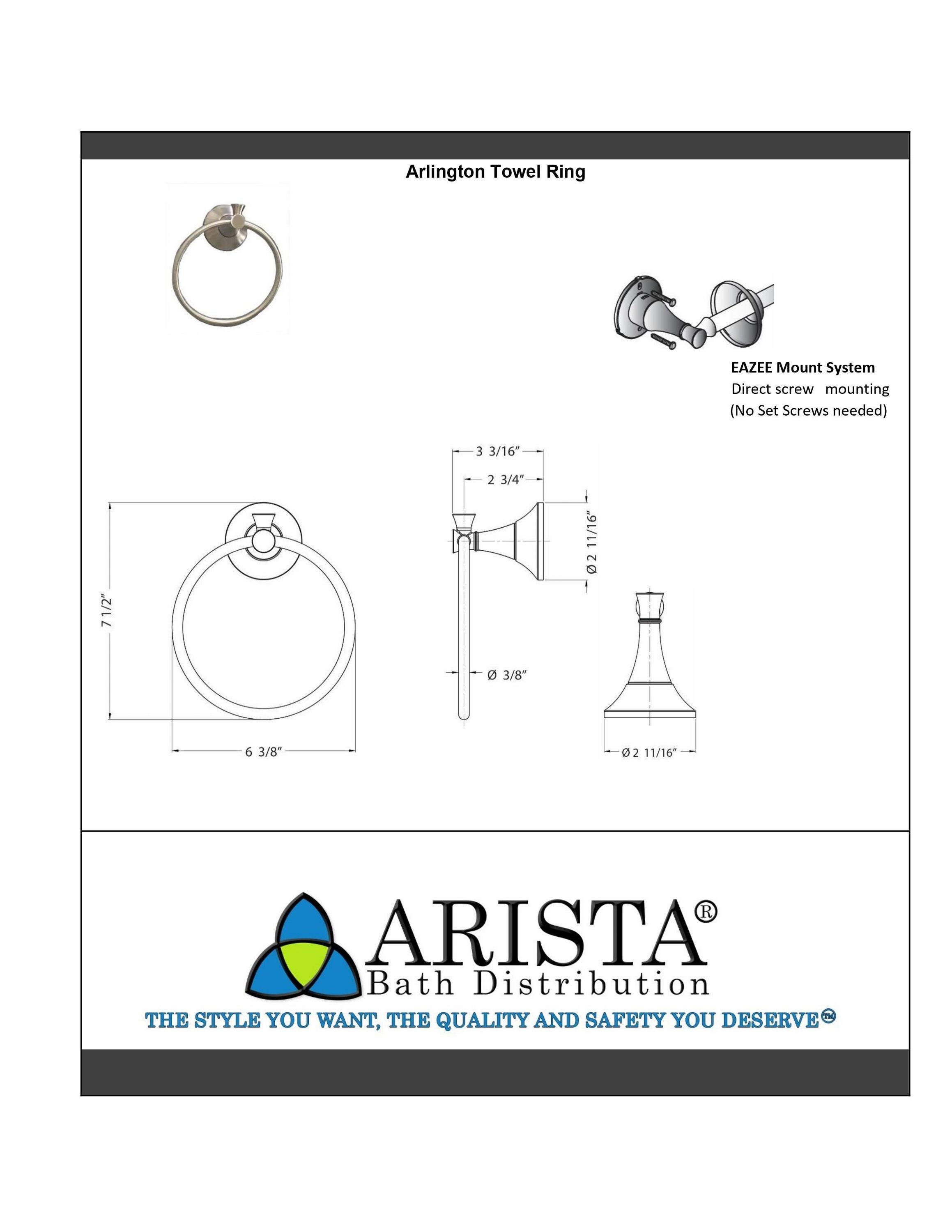 ARISTA BA2701-TRG-CH d060355 - View #6