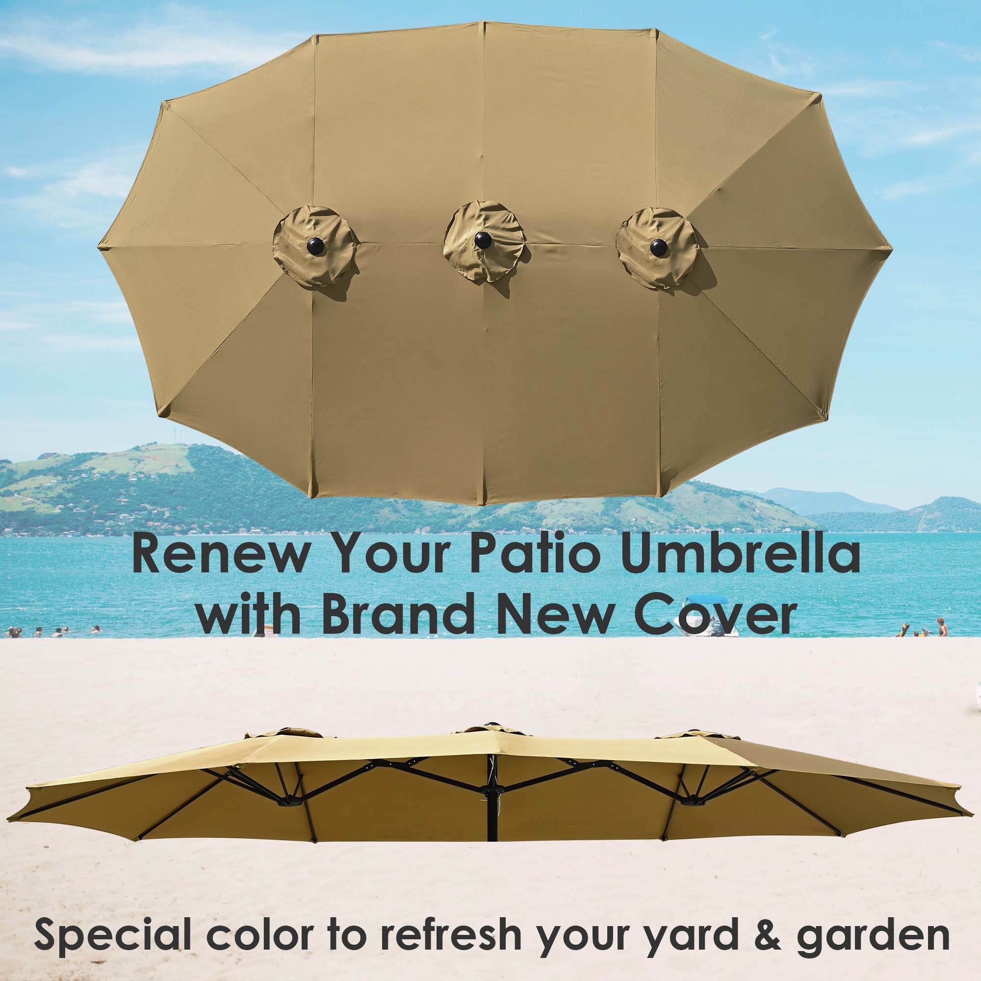 Yescom 07UMC012-14D-10-LO Umbrellas-2 - View #2