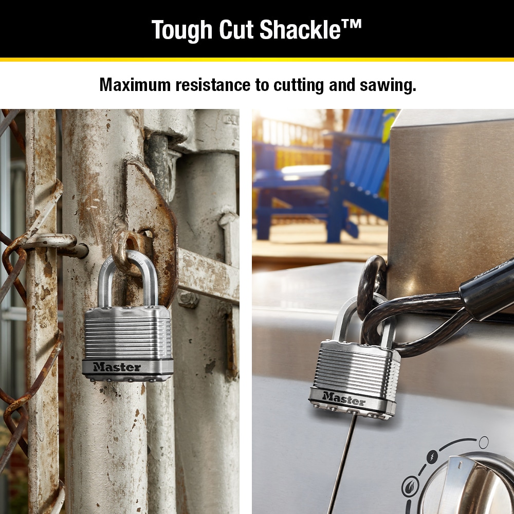 Master Lock M5XKAD Padlocks-Locks-Cables - View #3