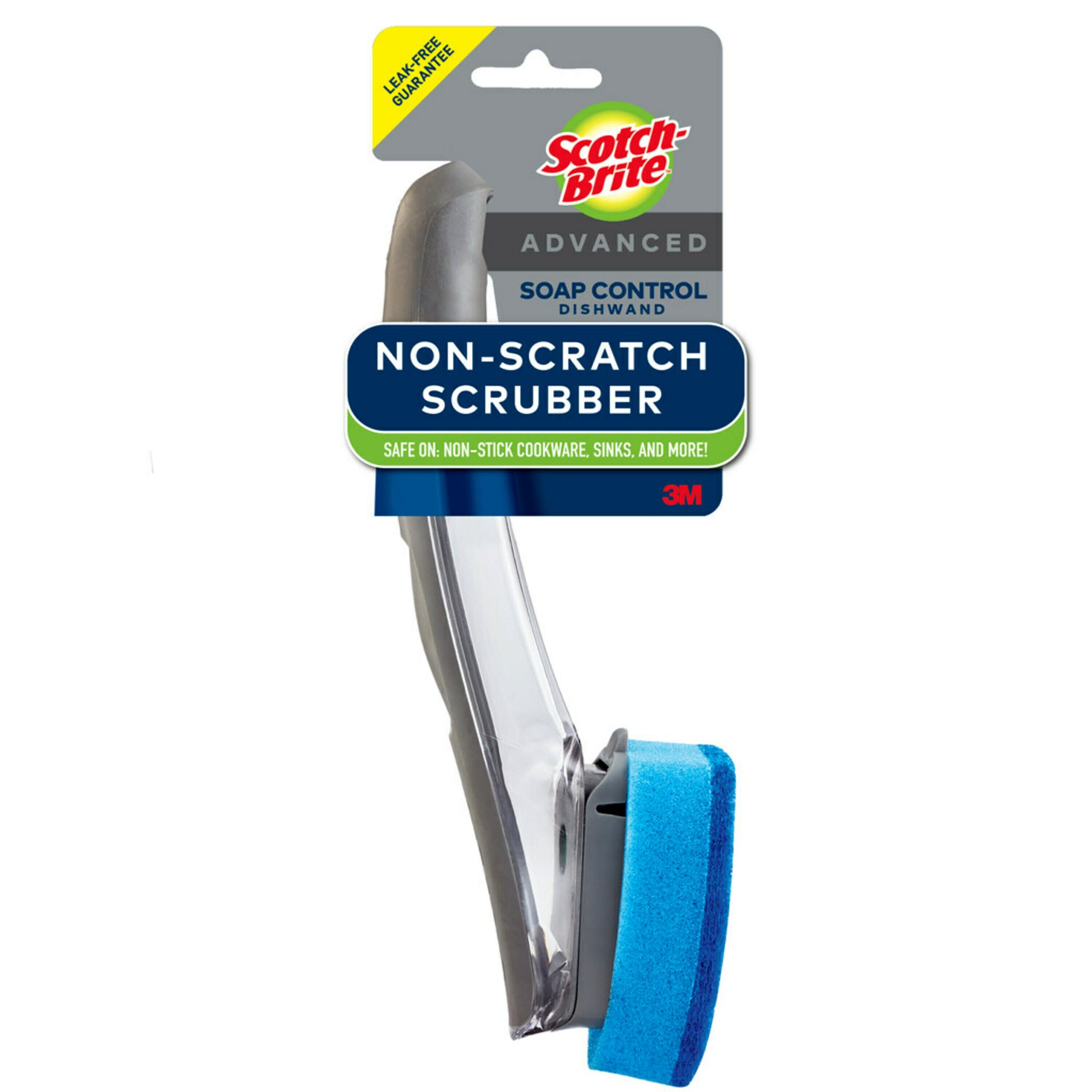 Smart Design Bottle Brush - Comfort Non-Slip Grip Handles - Non-Scratch - Odor Resistant - Dishwasher Safe - for Cleaning Water Bottles, Baby