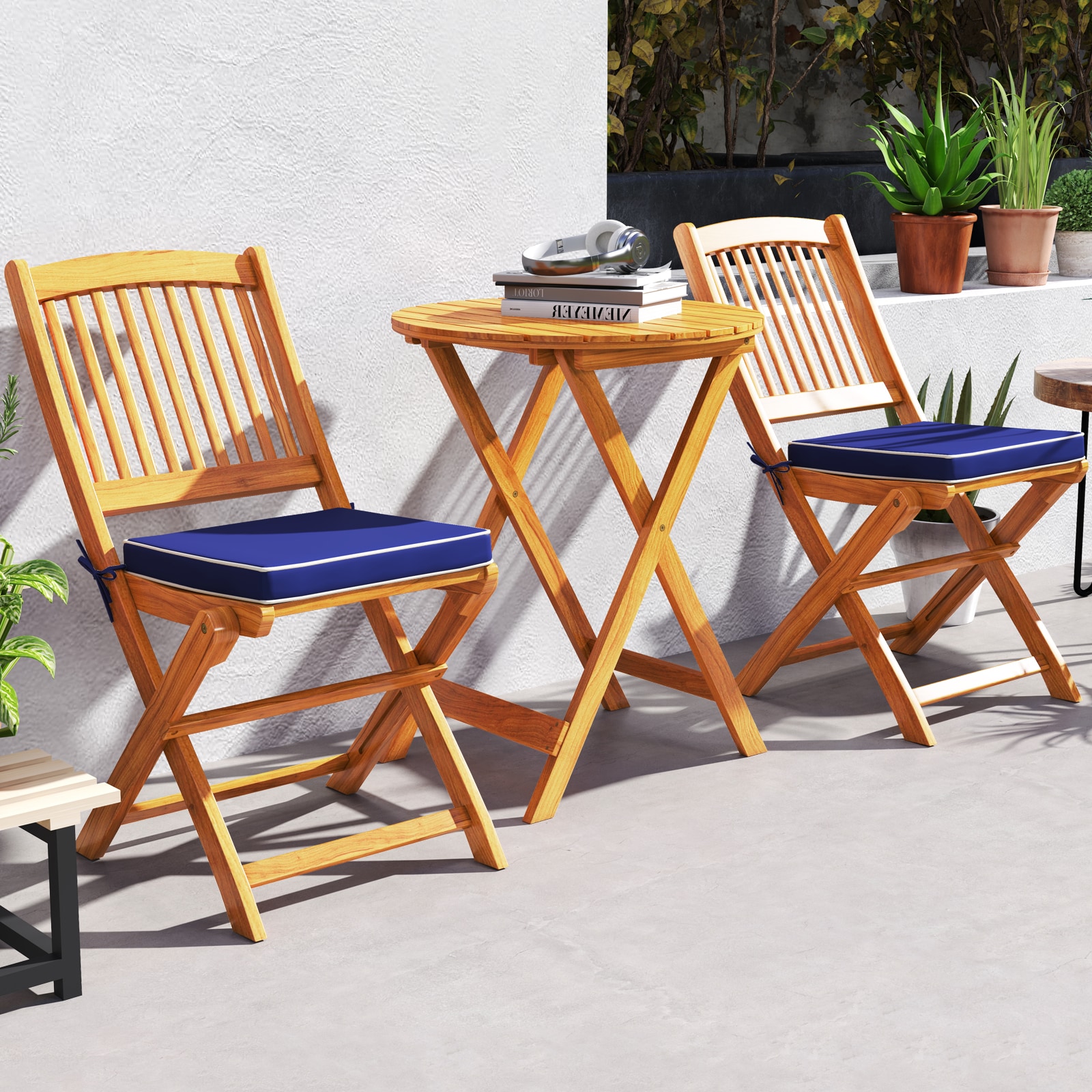 Slickblue D-CO-YN04137WH Patio-Dining-Sets - View #7