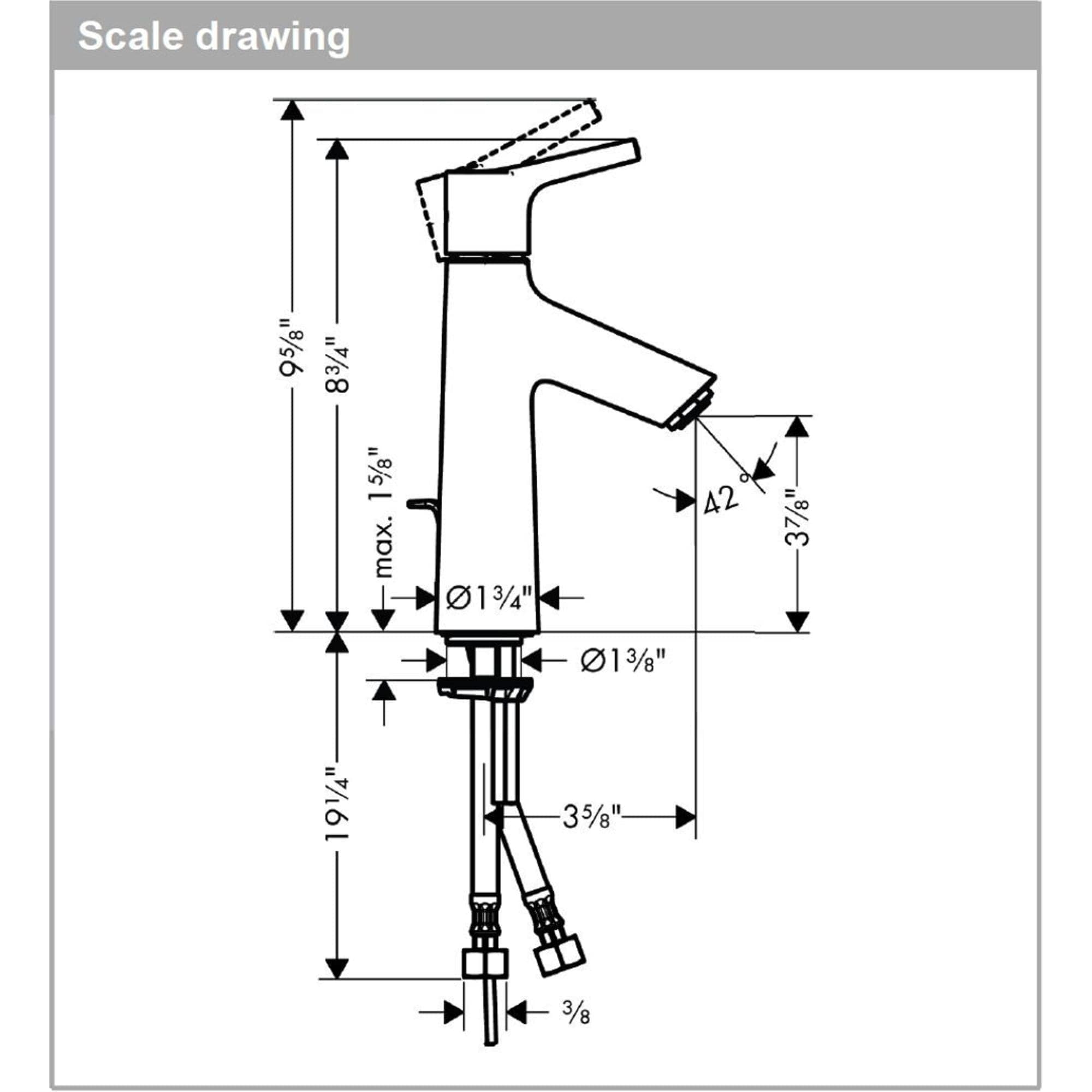 Hansgrohe 72020821 Roman-Tub-Faucets - View #2