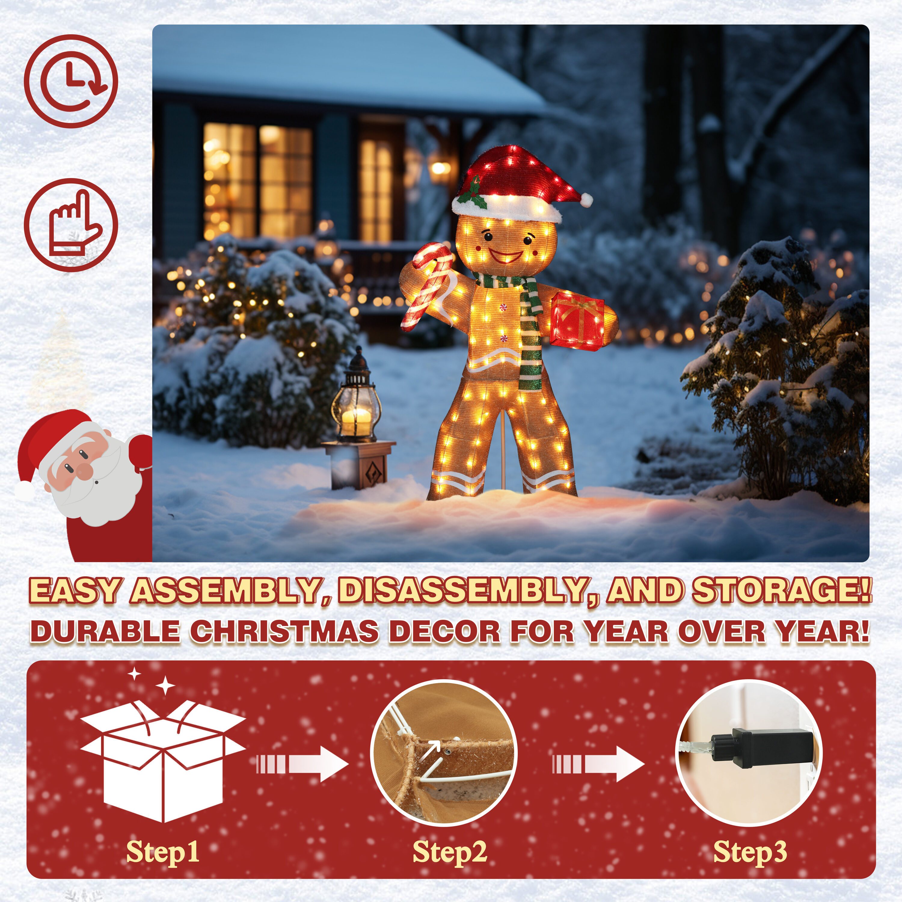 VEIKOUS PG0403-16-01 Outdoor-Christmas-Decor - View #6