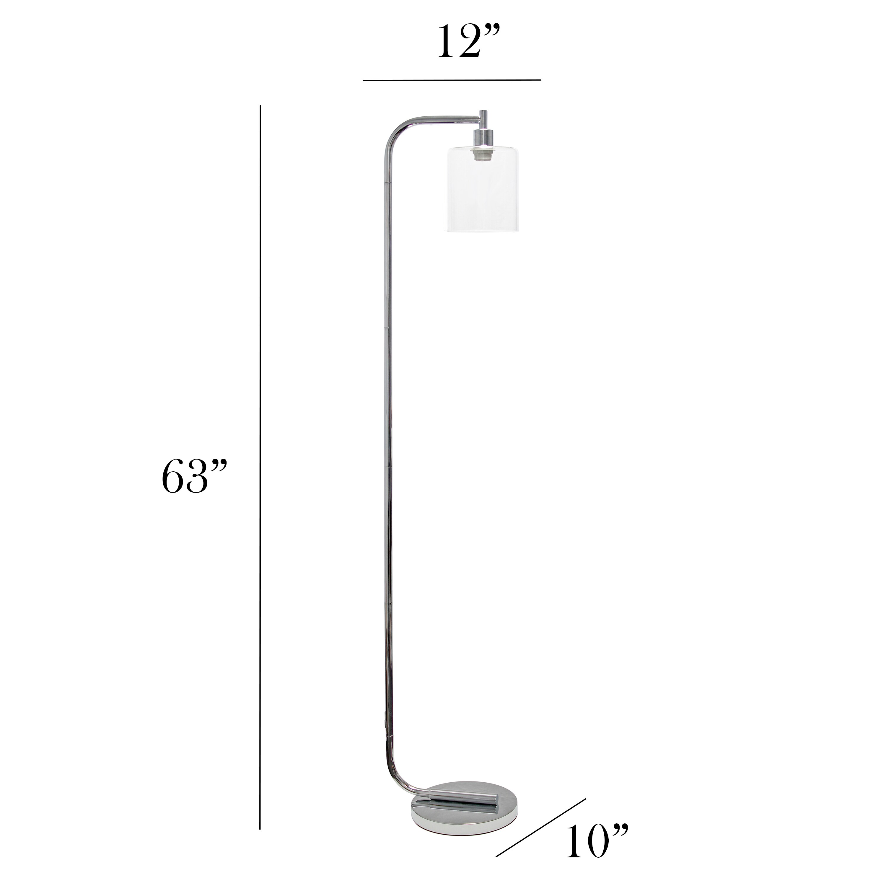 Simple Designs LF1036-CHR floorlamps - View #11