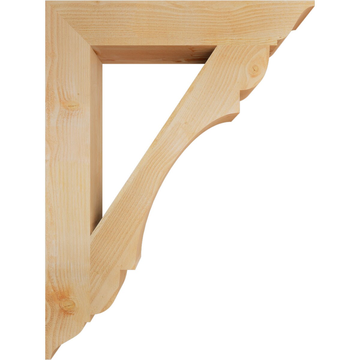 Ekena Millwork BKT06X36X48OLY01RDF Exterior-Brackets-Braces - View #3
