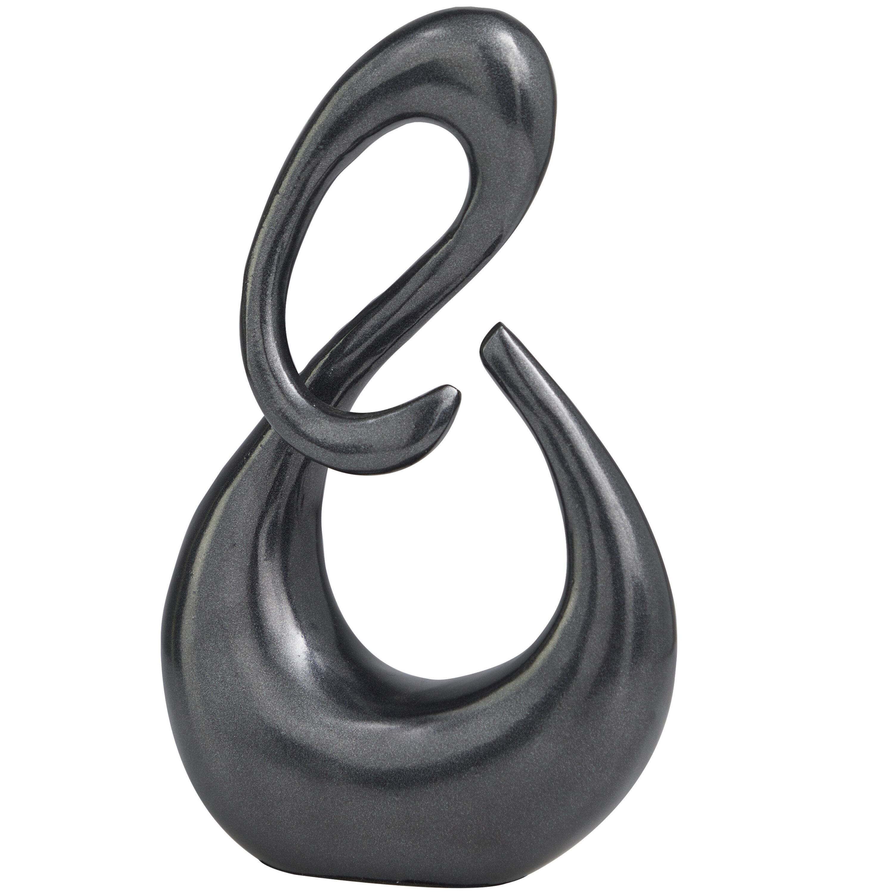 Grayson Lane 820073 Gray Aluminum Modern Sculpture