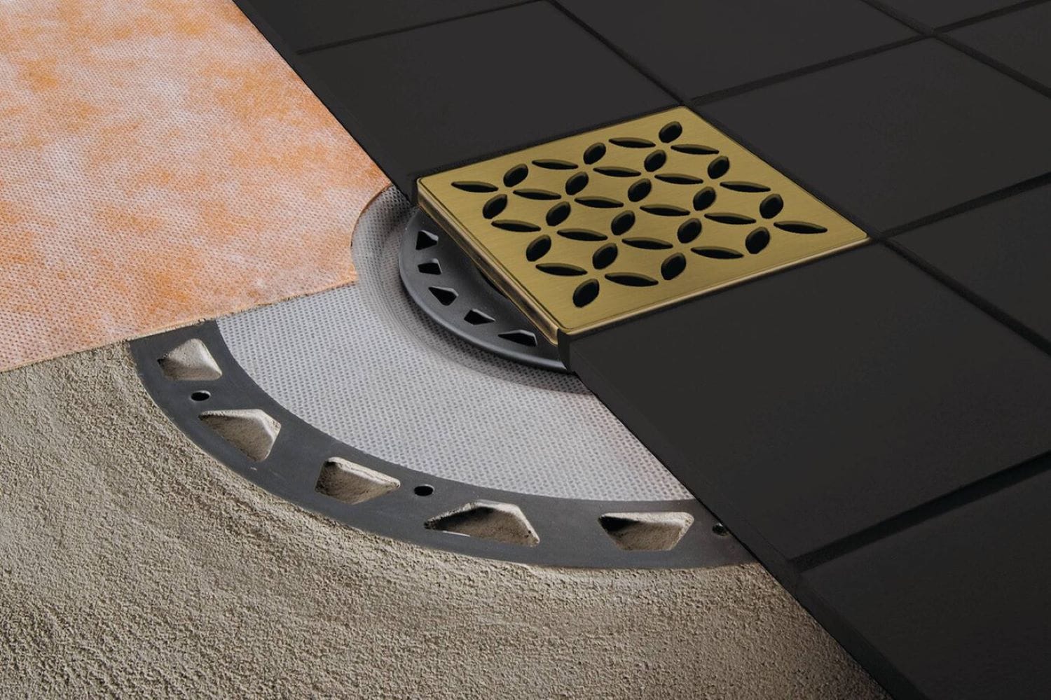 Schluter Systems KDIF4GRKEBVGD5 Drains-Flanges - View #2