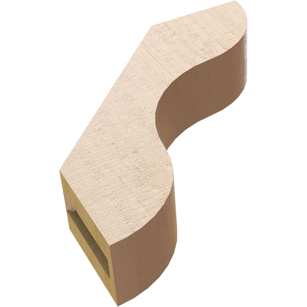 Ekena Millwork BRCUR03X12X12CARRCPR braces - View #7