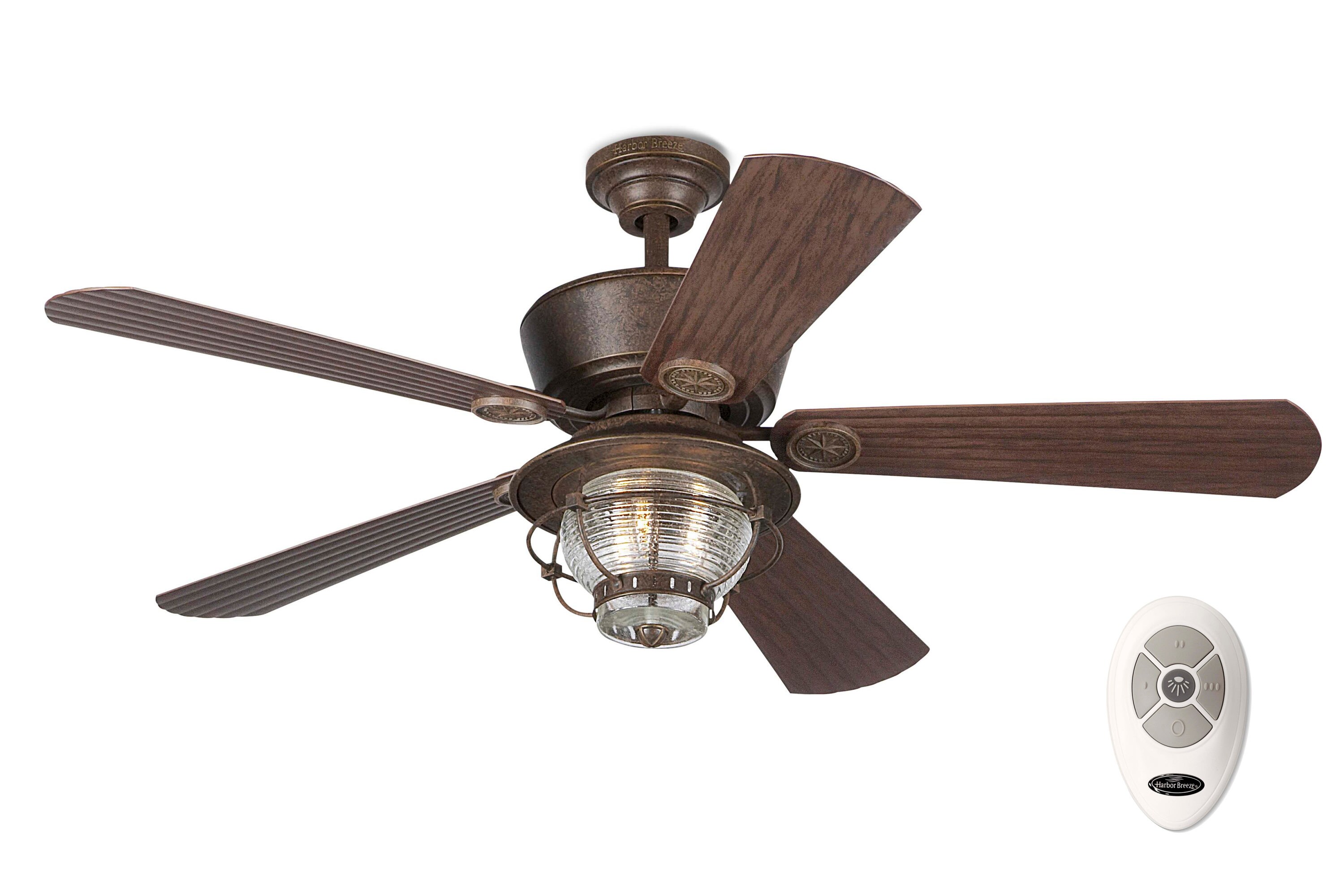 North Lake 52 in Indoor/Outdoor Oil Rubbed Bronze Ceiling Fan Replacement Parts 