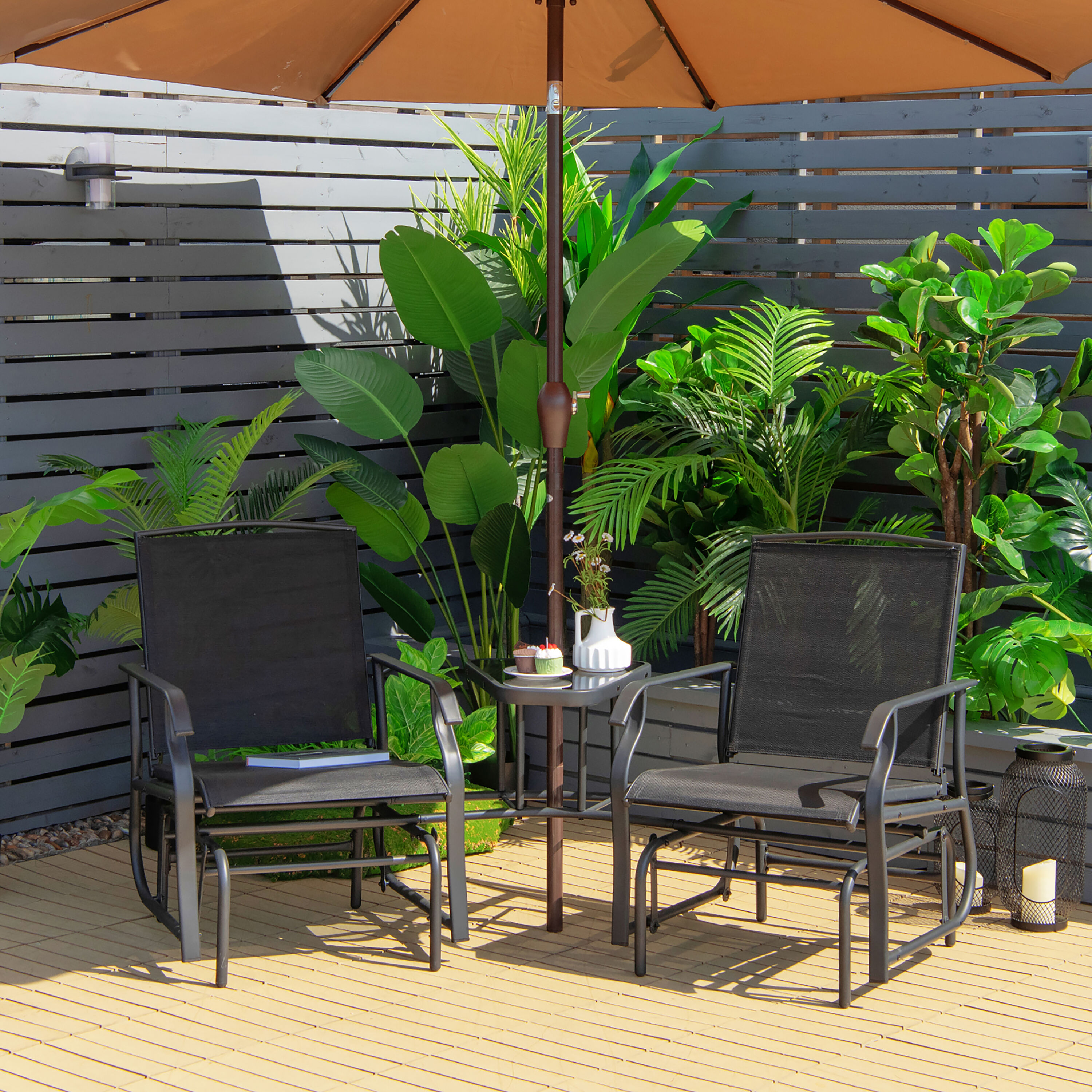 Costway NP10188DK Patio-Conversation-Sets - View #7