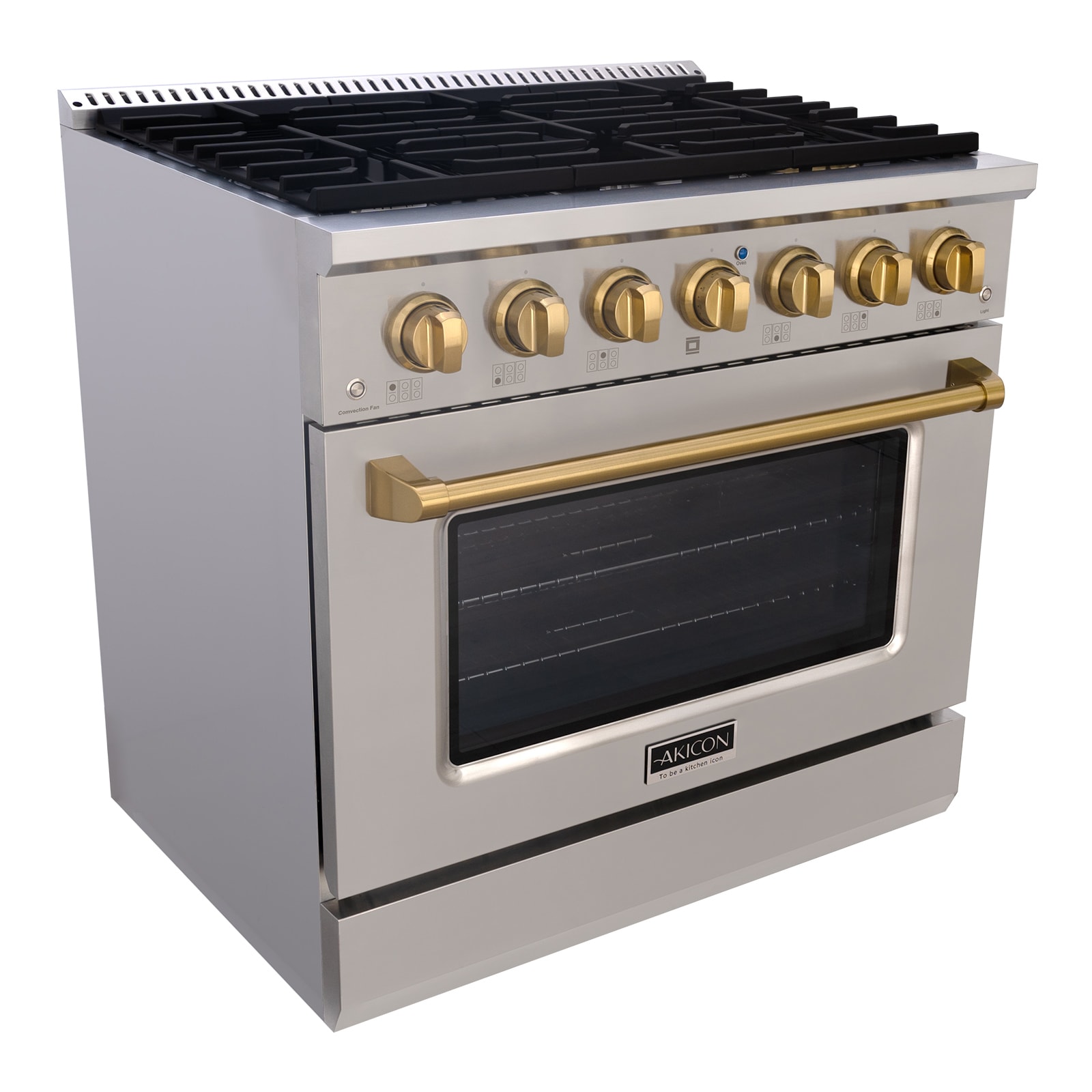 Akicon AK-JK36A1-SG Freestanding-Gas-Ranges - View #10