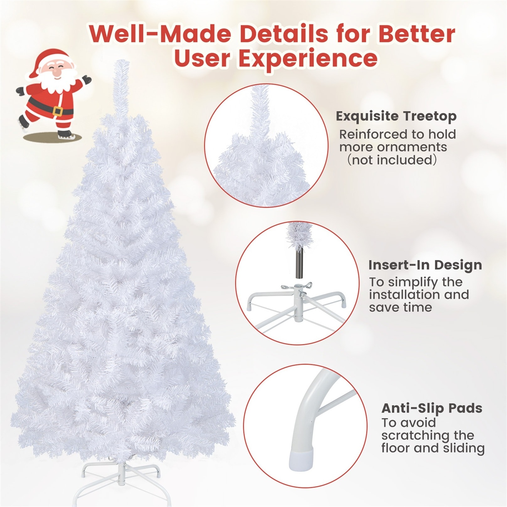 Gtnali JPC-T19734 Artificial-Christmas-Trees - View #2