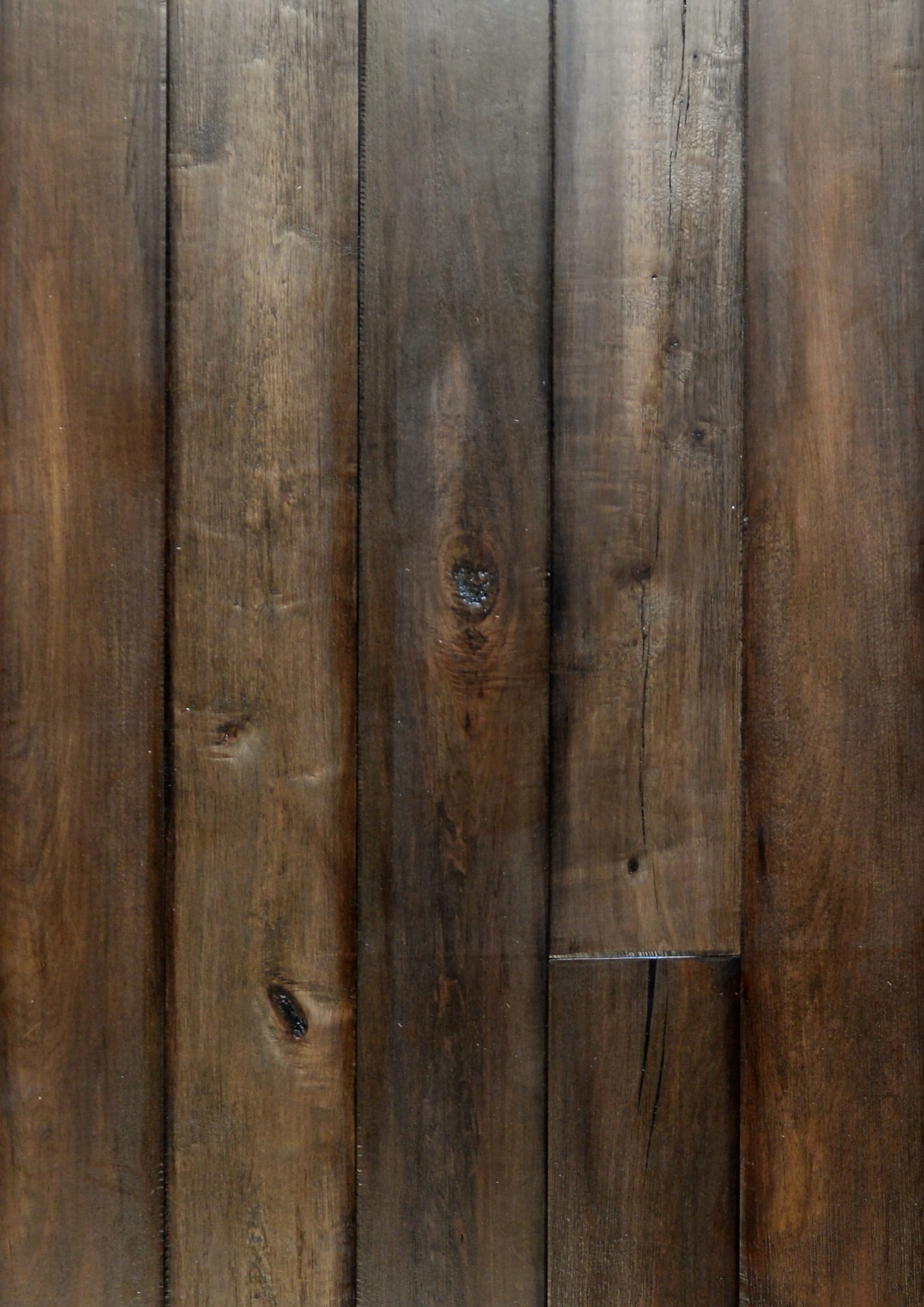 Americana Floors PL-MAH19004 Pub House Winchester Brown Vintage Maple 7-1/2-in W x 1/2-in T Wirebrushed Engineered Hardwood Flooring ( 26-sq ft / Carton )