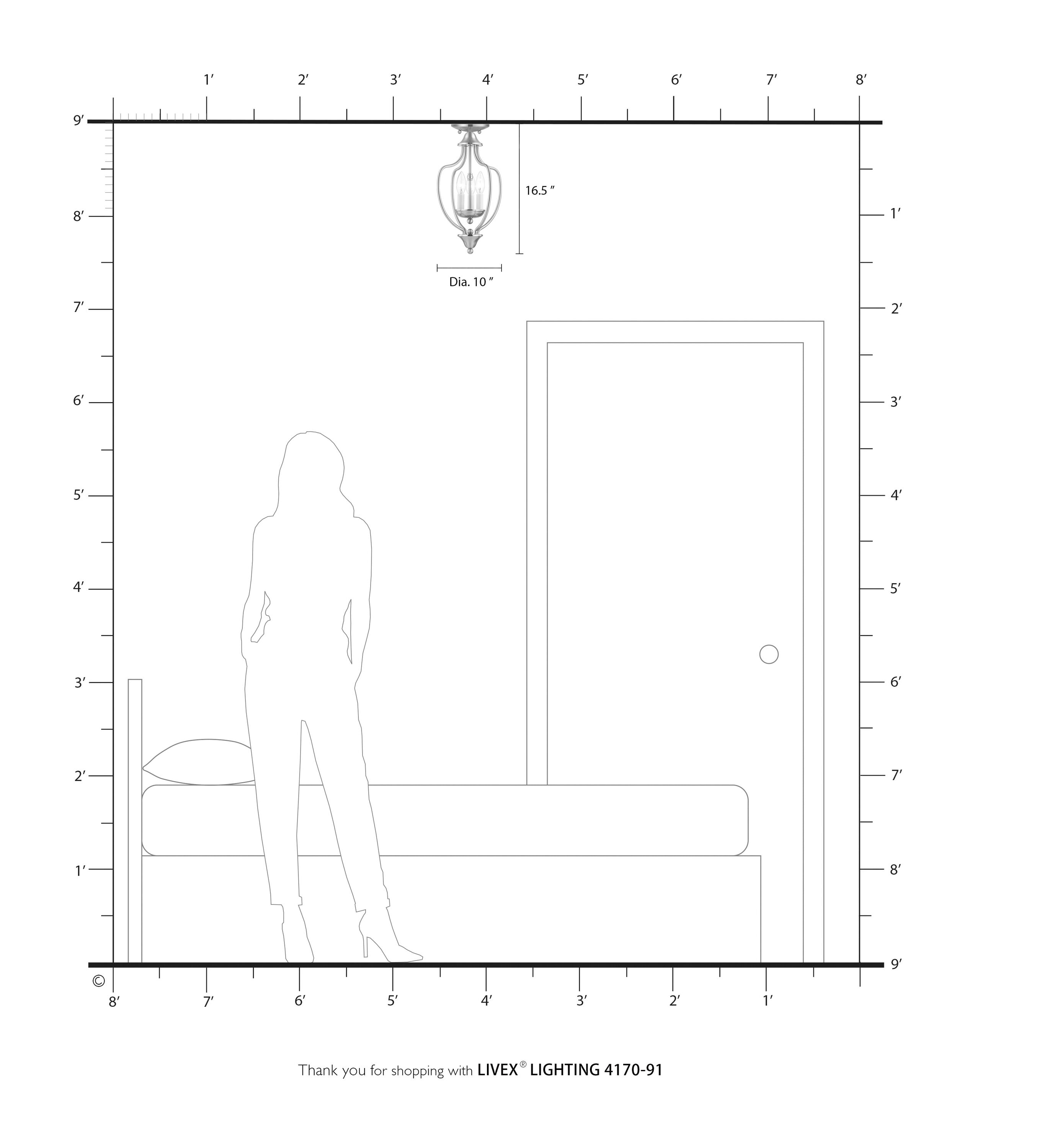 Livex Lighting 4170-91 b090015 - View #6