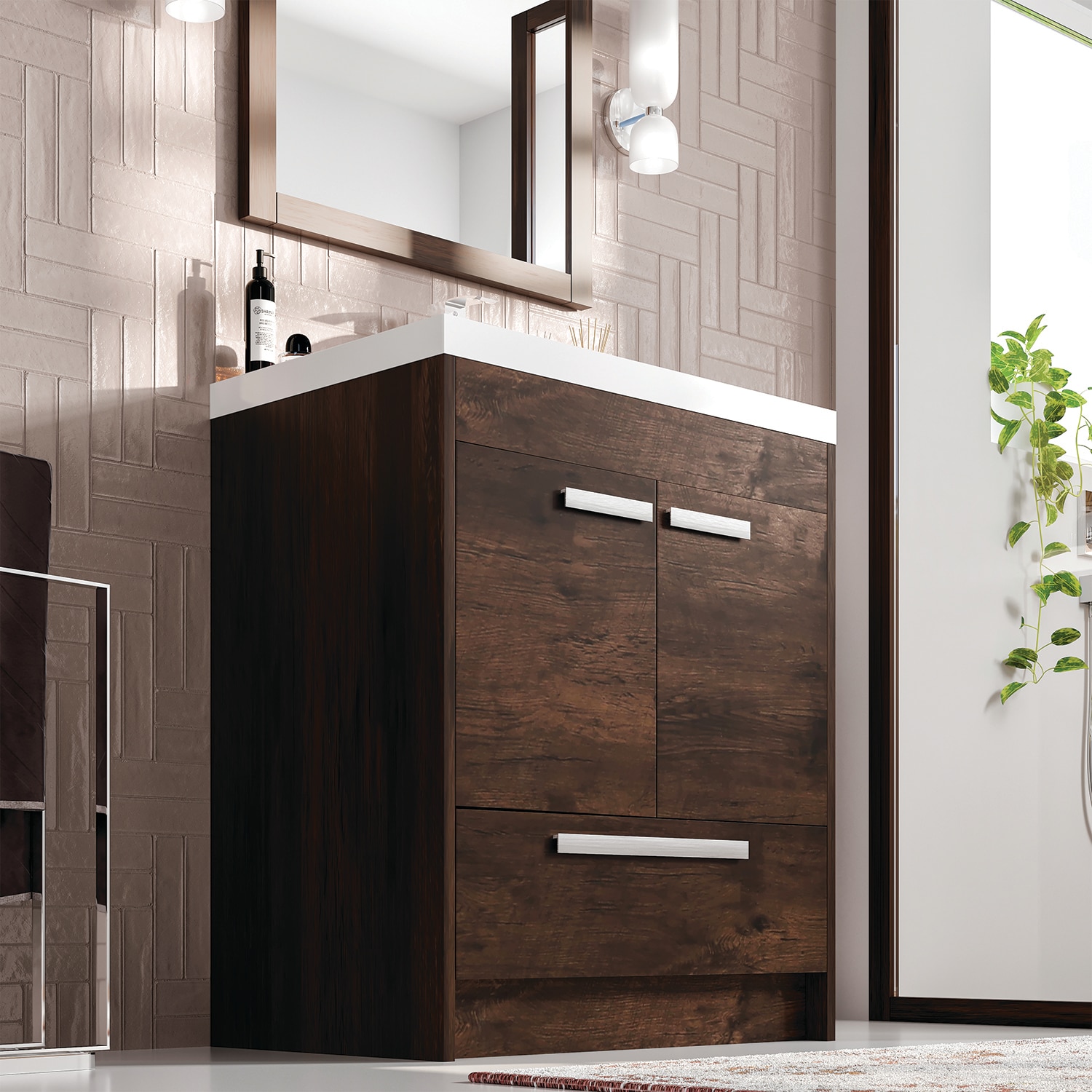 Eviva EVVN750-8-30RSWD Bath-Vanity-Combo - View #2