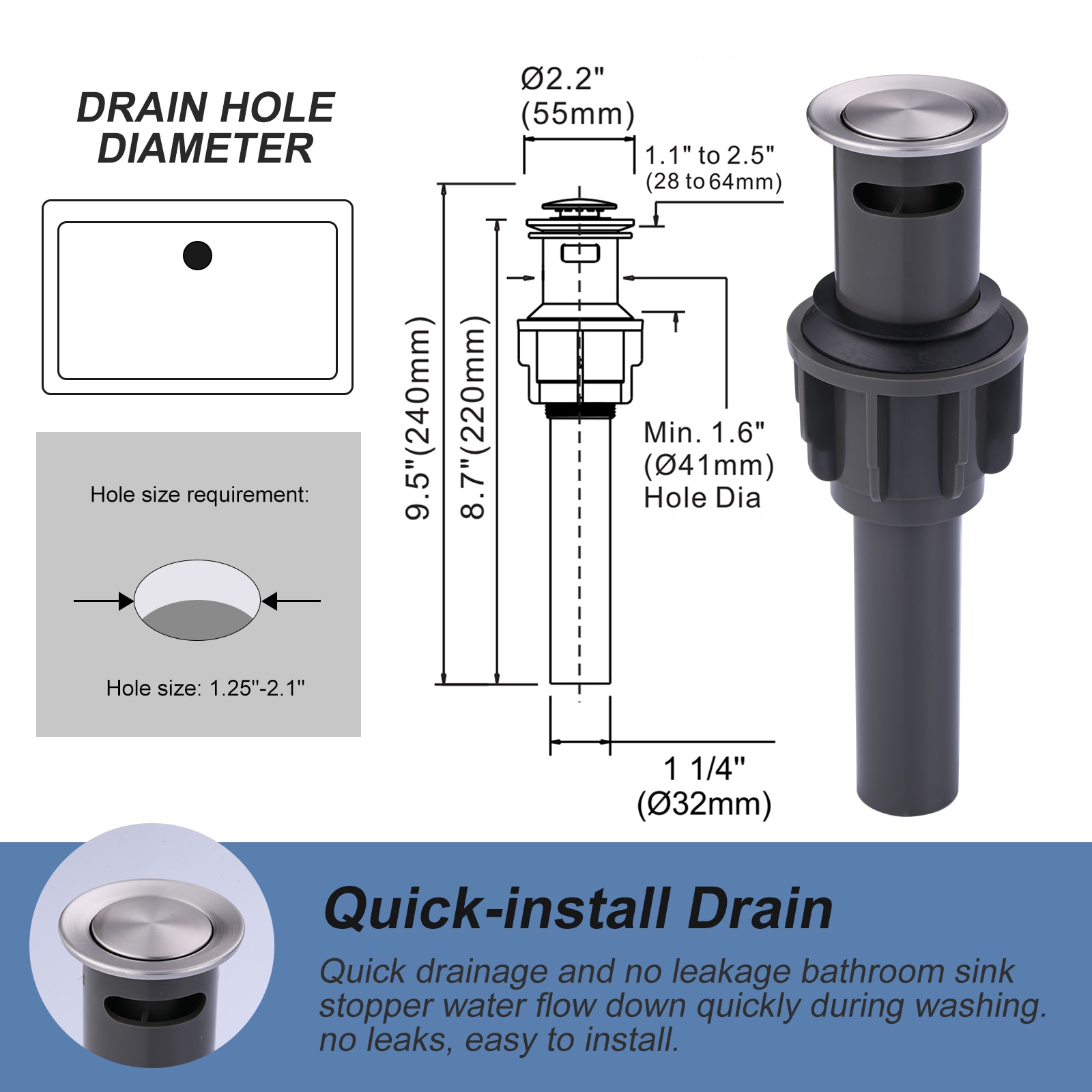 WOWOW 2321800-LW Lavatory-Faucets - View #6