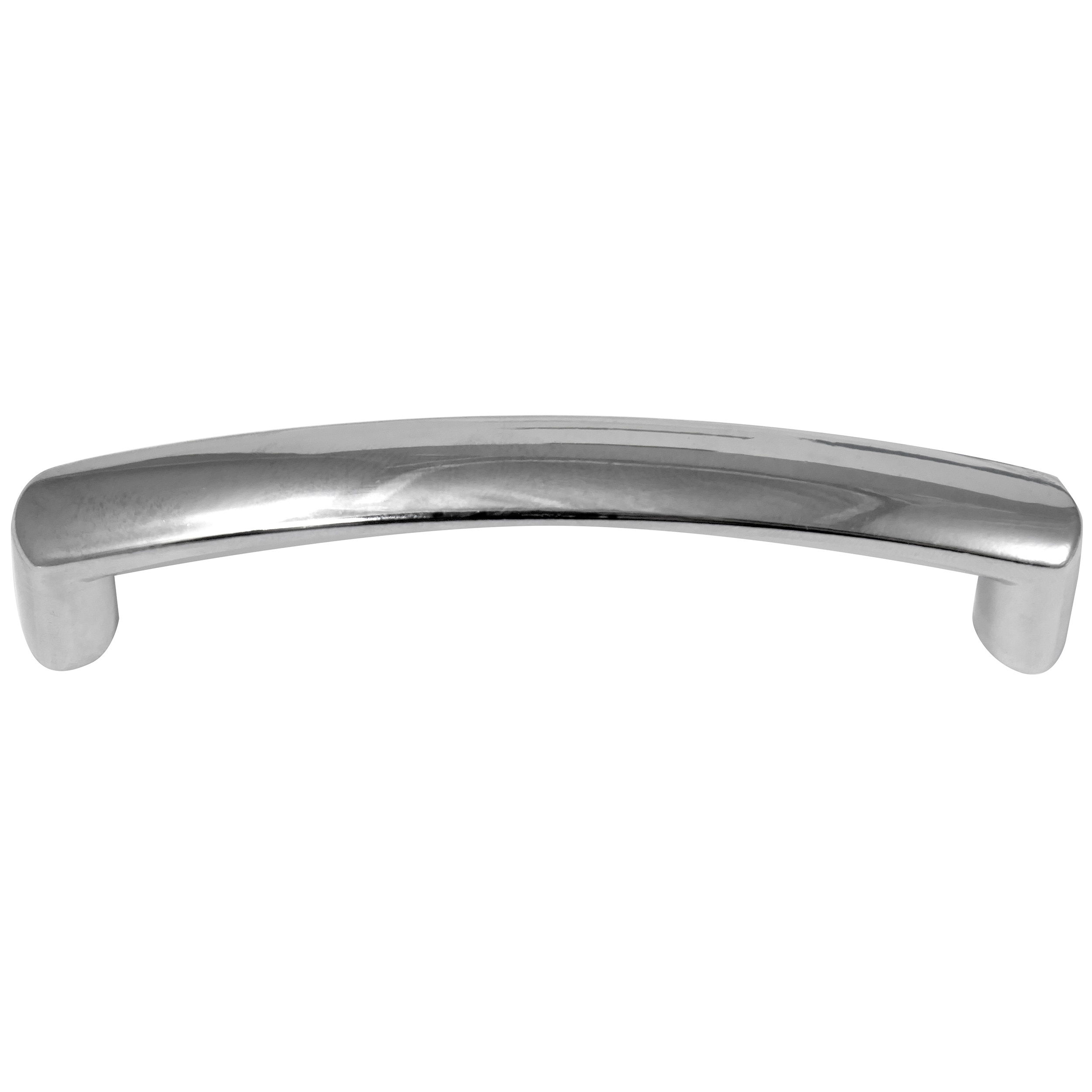 Laurey 74626 Aventura 3-3/4-in , 96mm Center to Center Polished Chrome Rectangular Handle