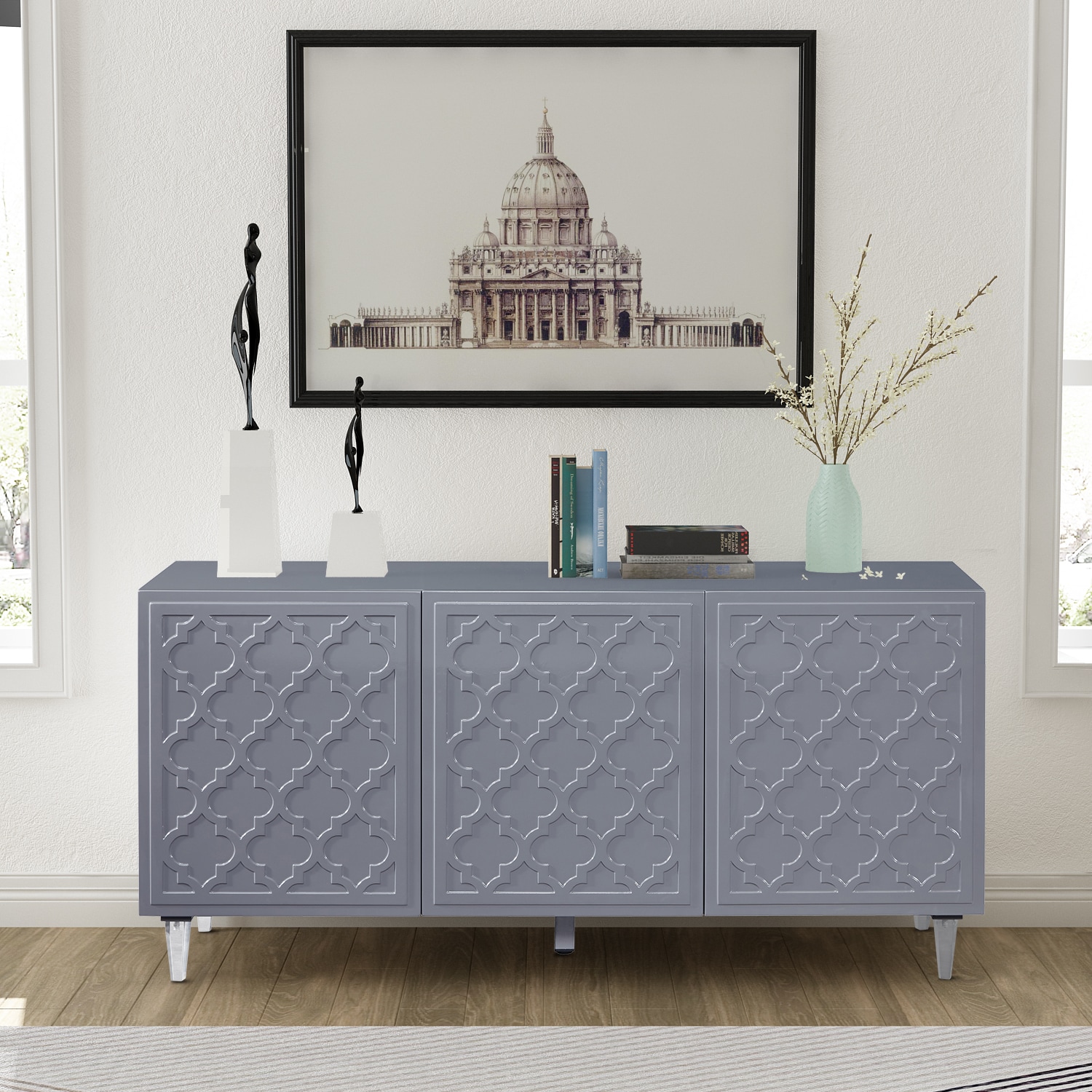 CASAINC WF-W-1443A-H-GY Chest Gray Chest