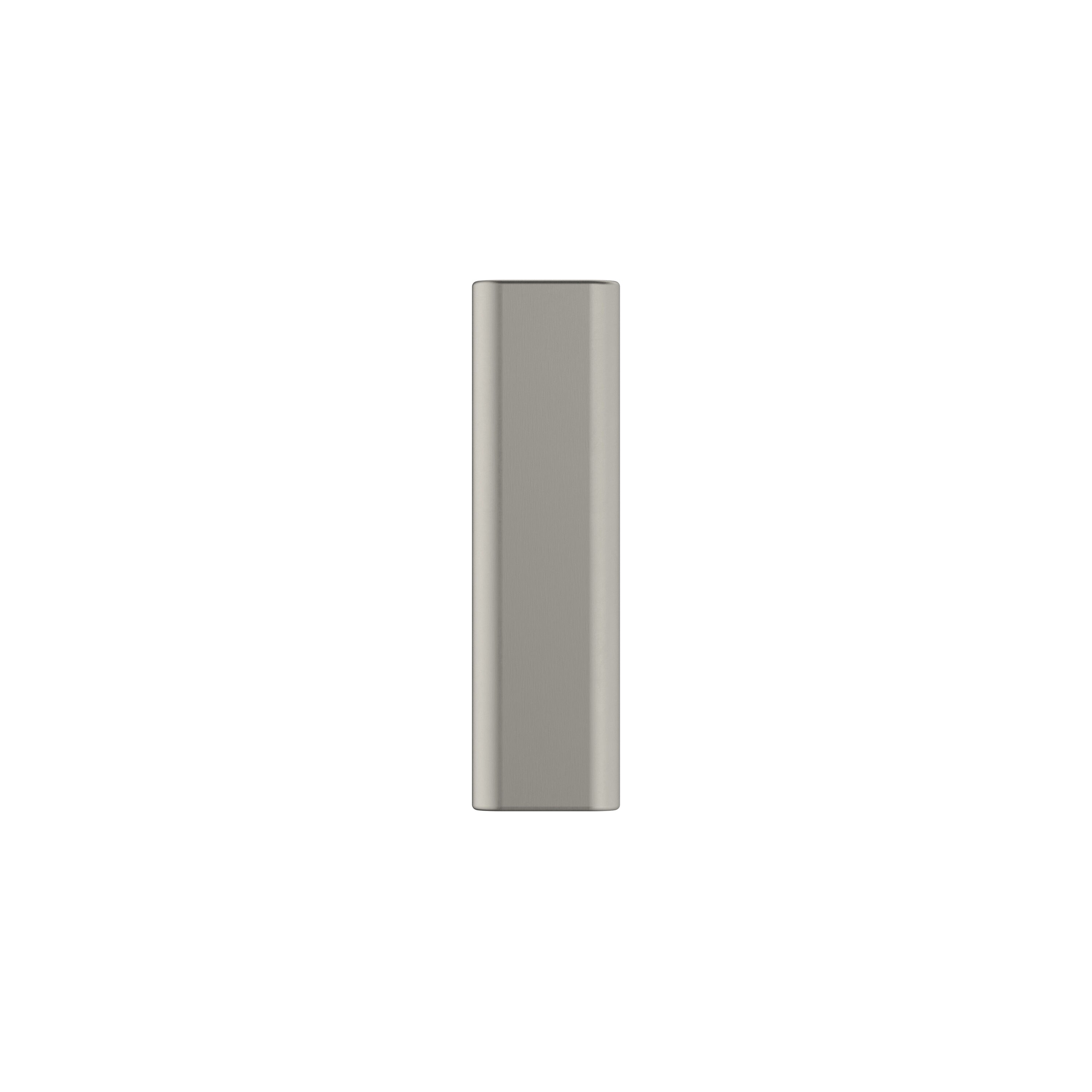 Satin Nickel 2" T-Handle Cabinet Knob with Mounting Hardware