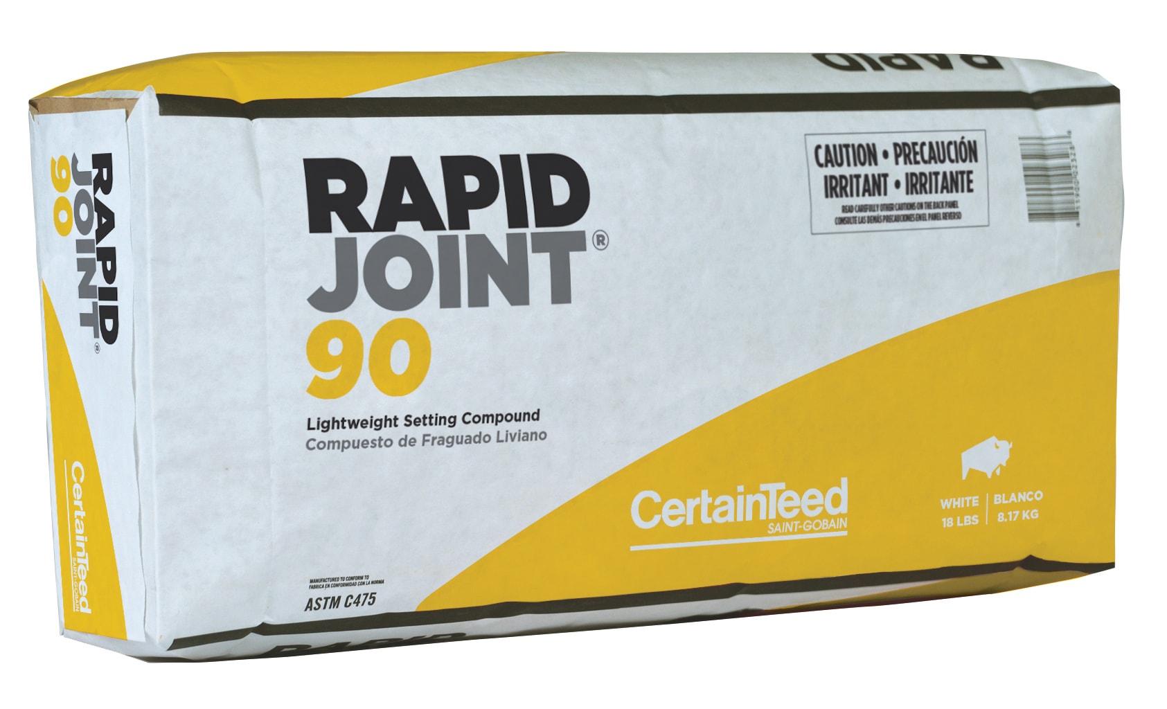 CertainTeed 412162 Rapid Joint 18-lb 90-Minutes Set Time Lightweight Drywall Joint Compound